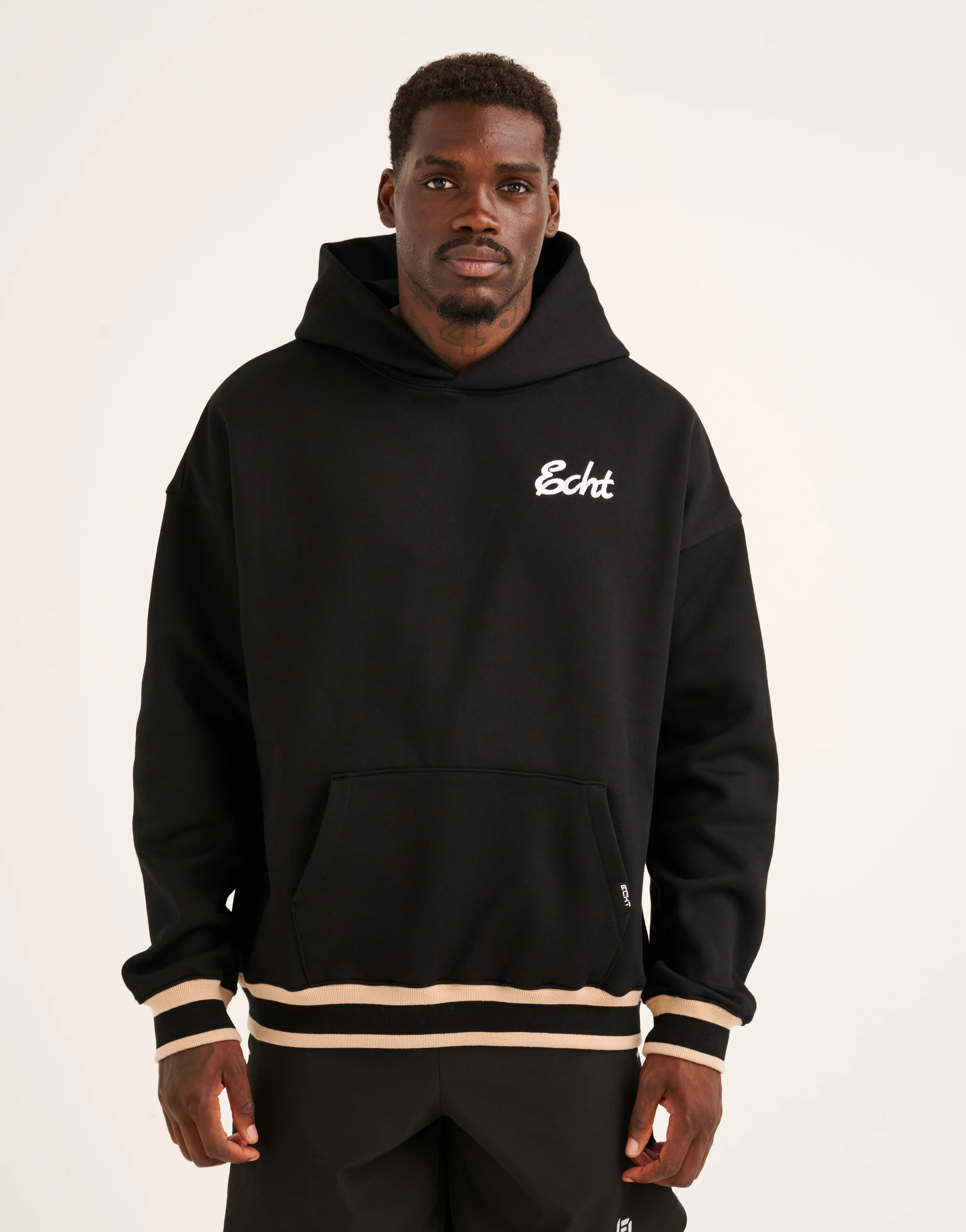 Script Hoodie - Black - Image 5