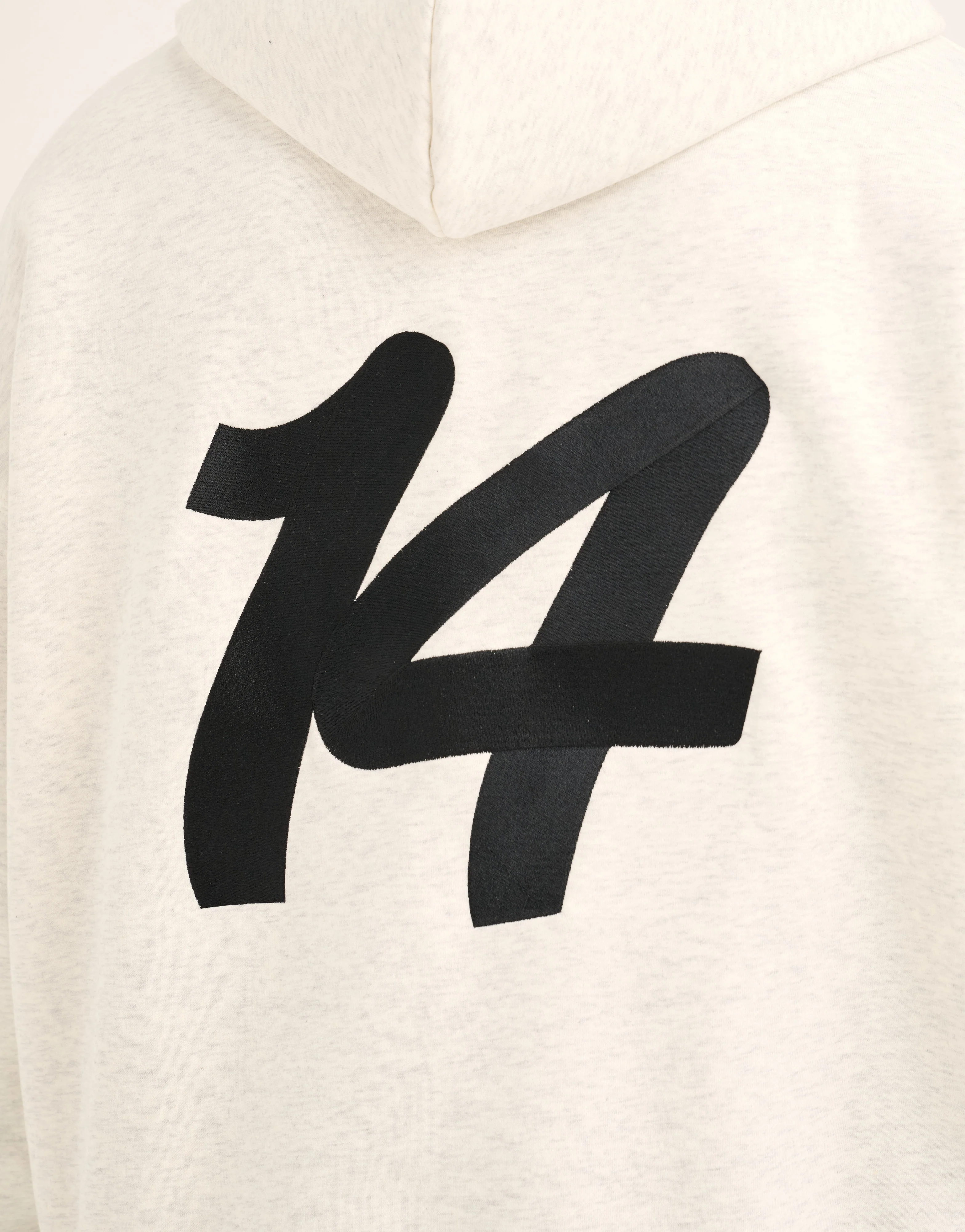 Script Hoodie - Heather Grey - Image 10