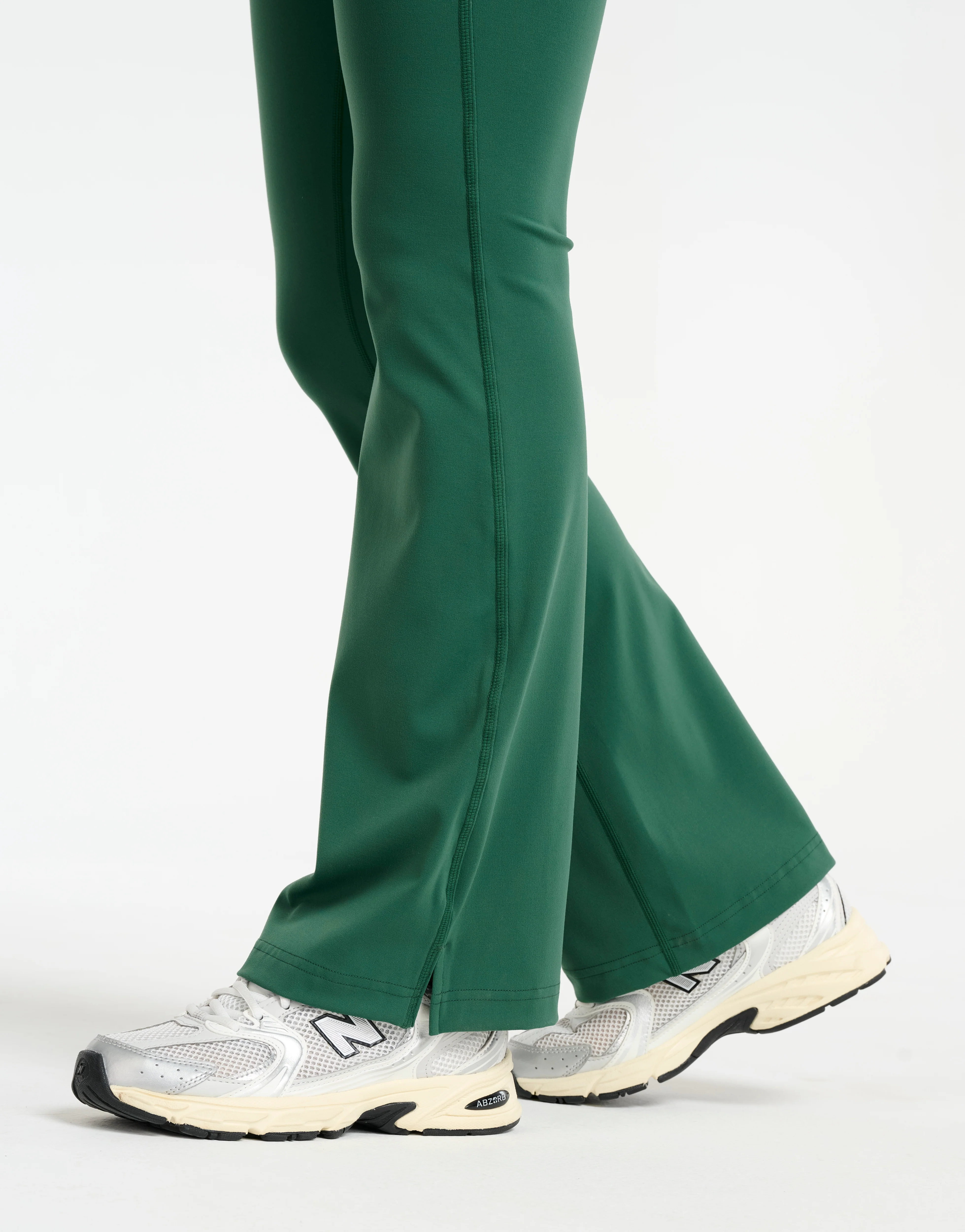 Sculpt Flare Pocket Leggings - Green - Image 6