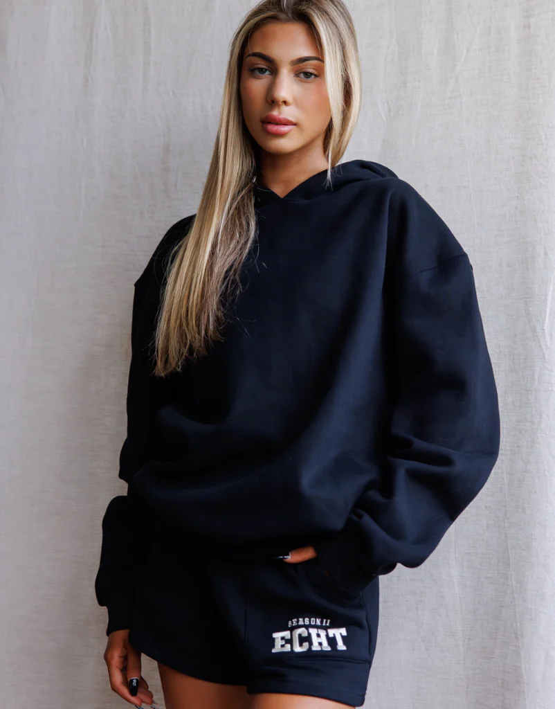 Season II Hoodie - Black/Cream - Image 3