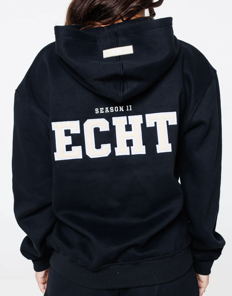 Season II Hoodie - Black/Cream - Image 4