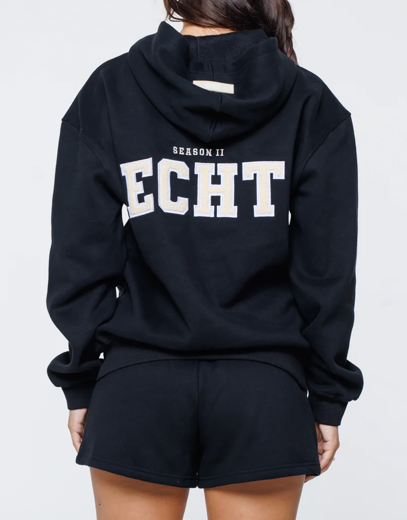 Season II Hoodie - Black/Cream - Image 7