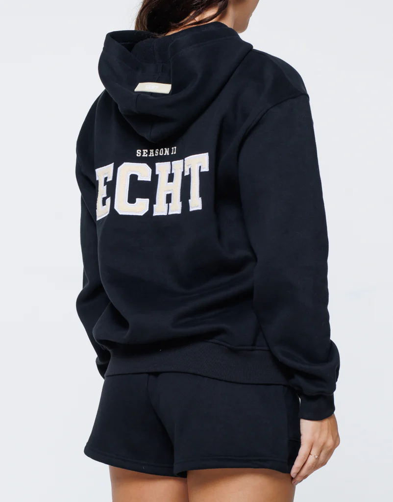 Season II Hoodie - Black/Cream - Image 8
