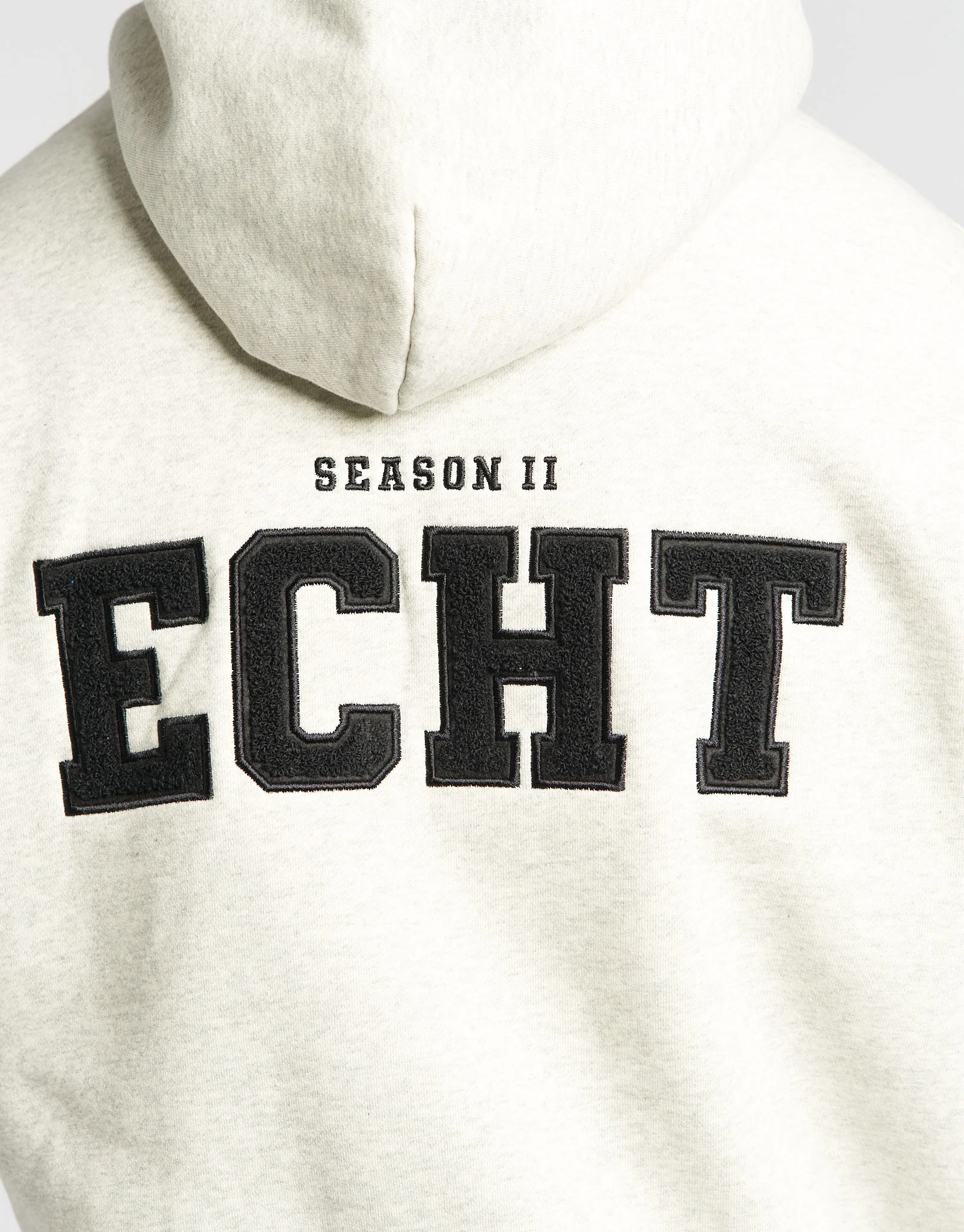 Season II Hoodie - Heather Grey Cream - Image 5