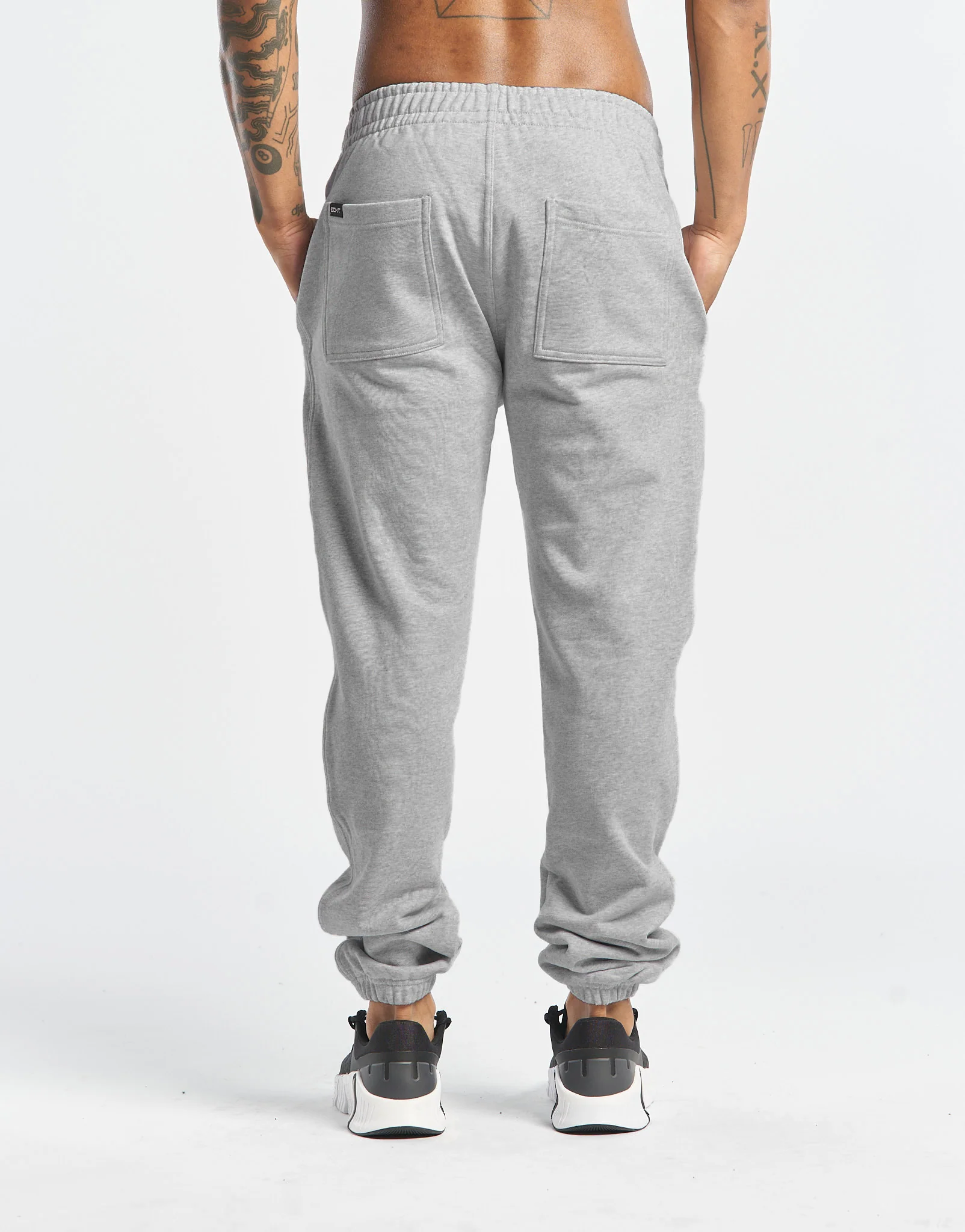Season II Joggers - Heather Light Grey - Image 4