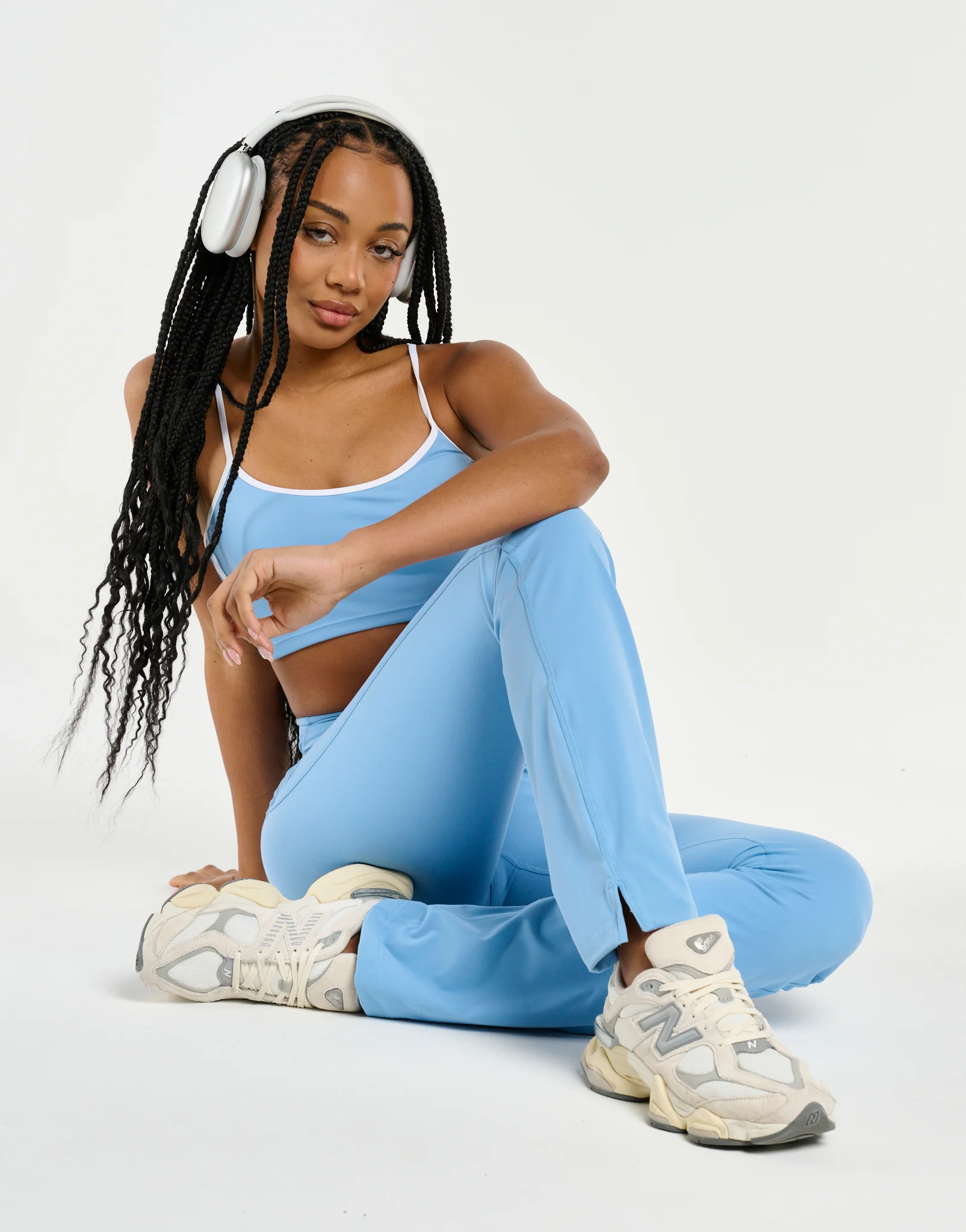 SmoothForm Flare Leggings - Blissful Blue - Image 10
