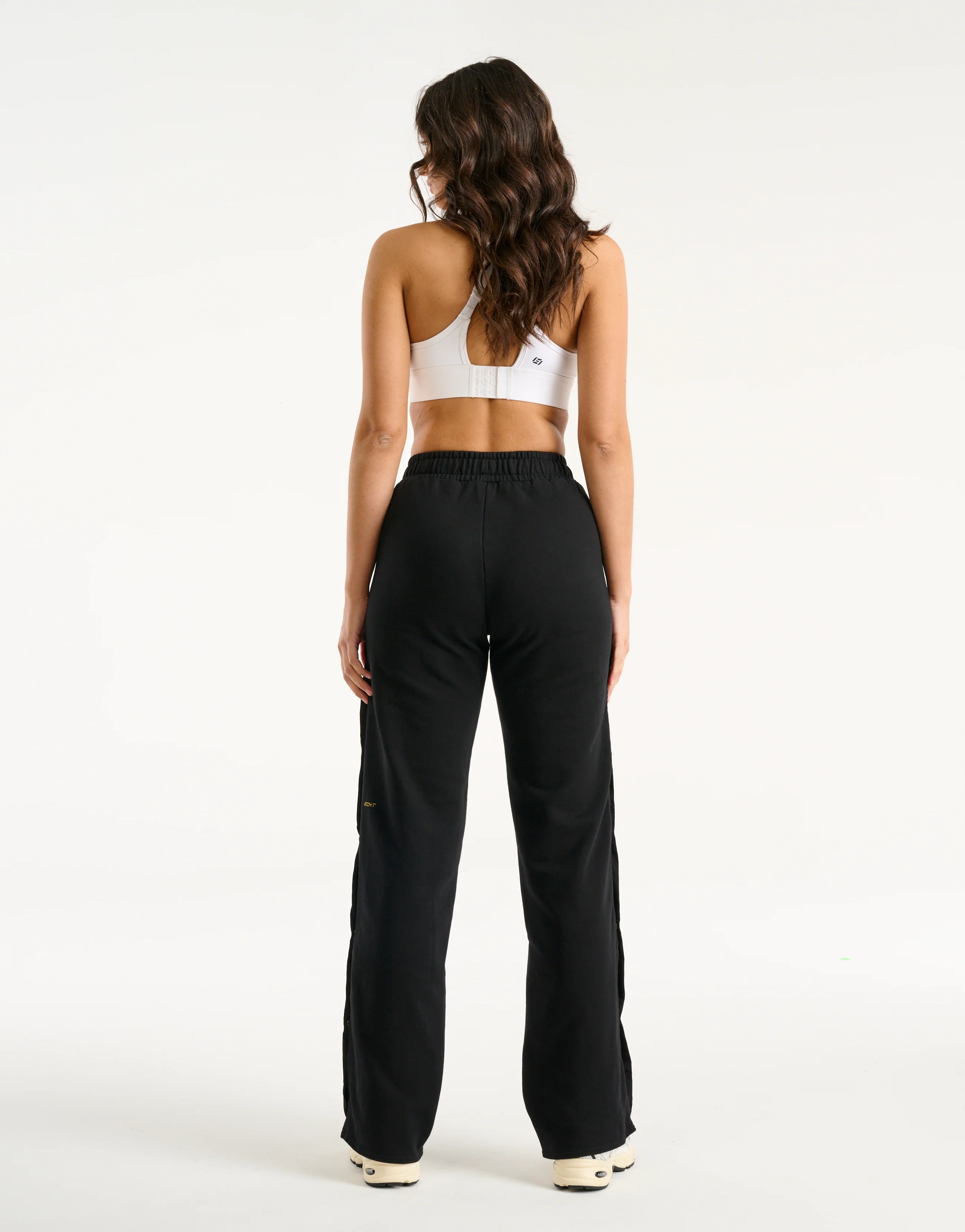 Snap Sweatpants - Black - Image 7