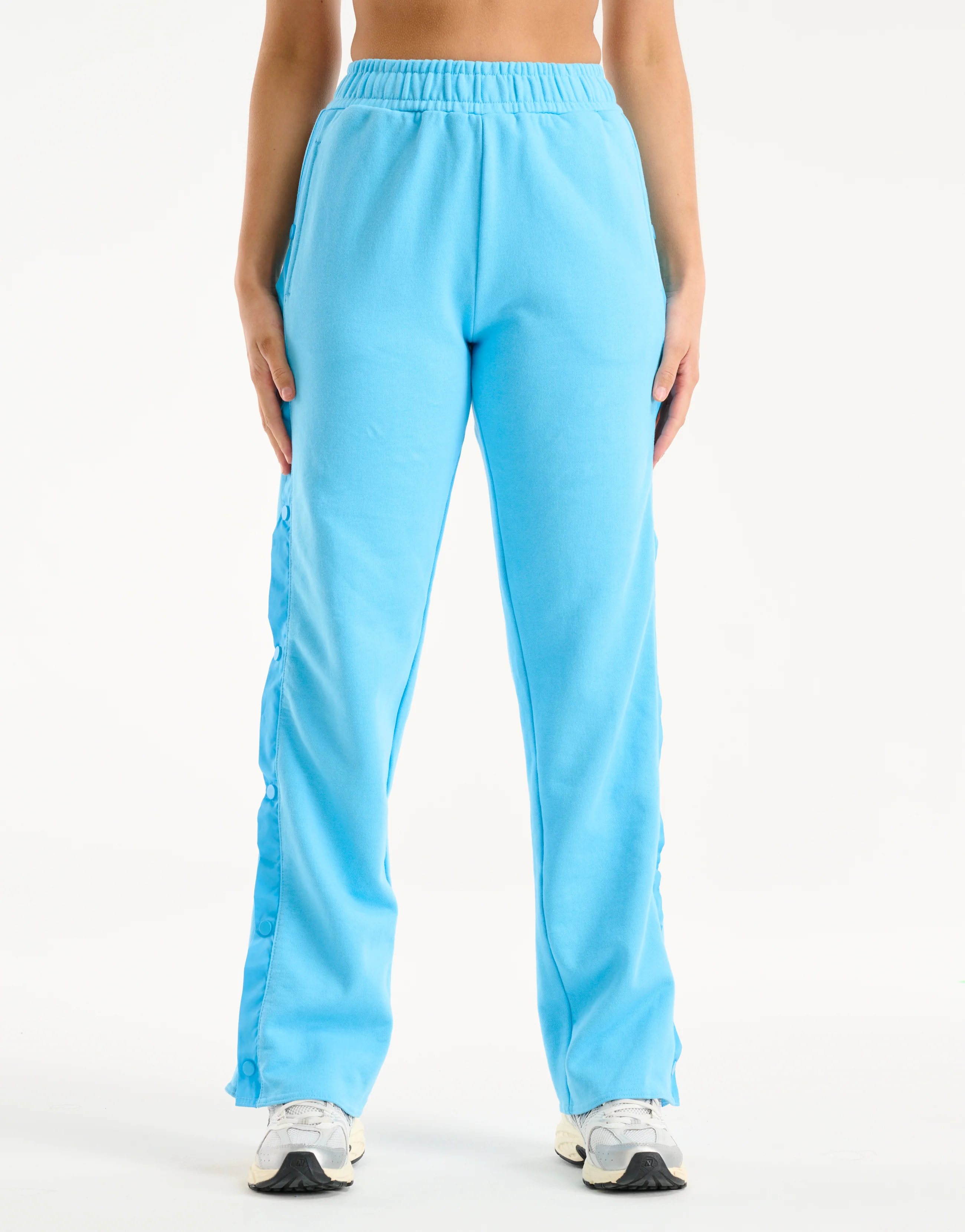 Snap Sweatpants - Blue - Image 2