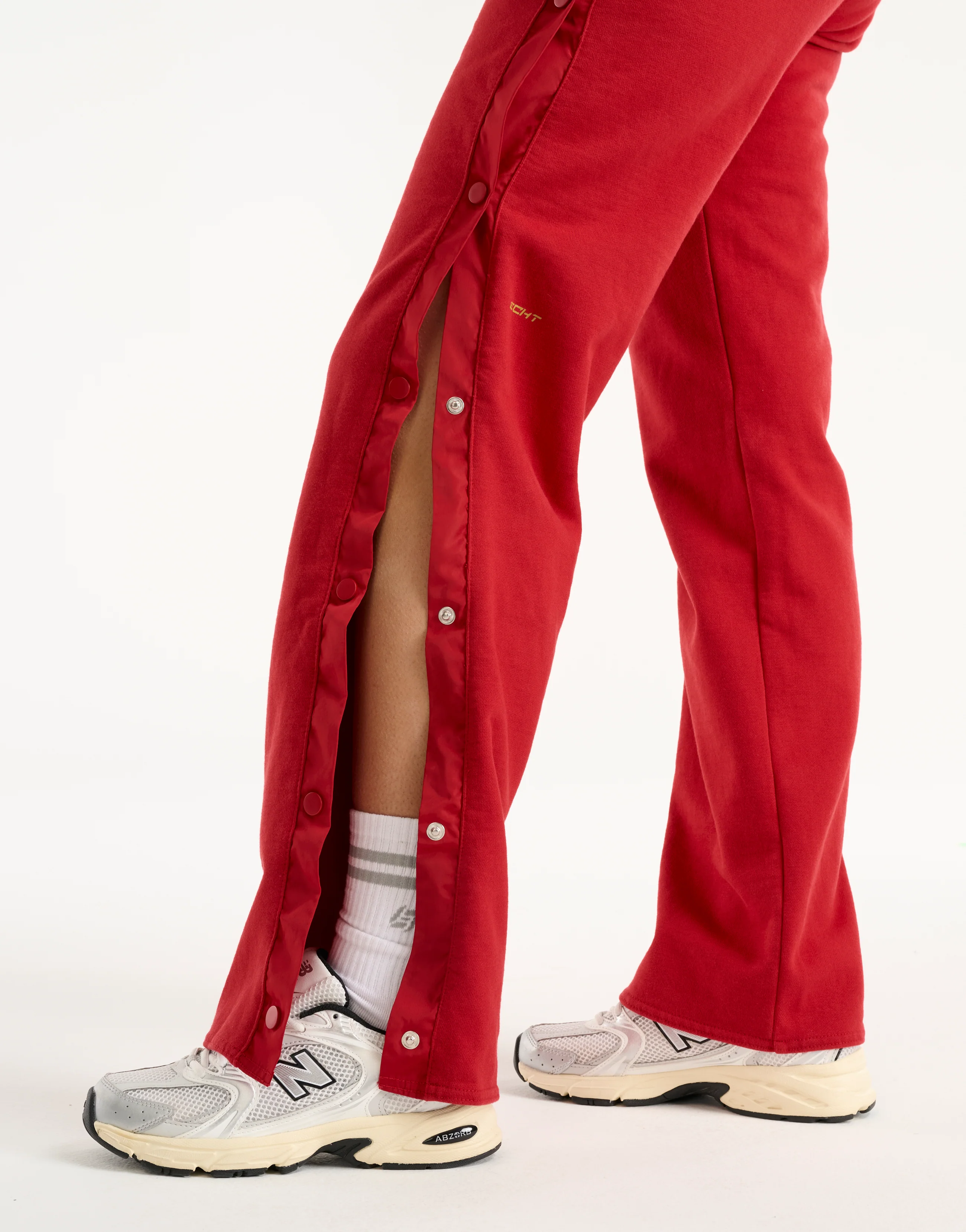 Snap Sweatpants - Red - Image 9