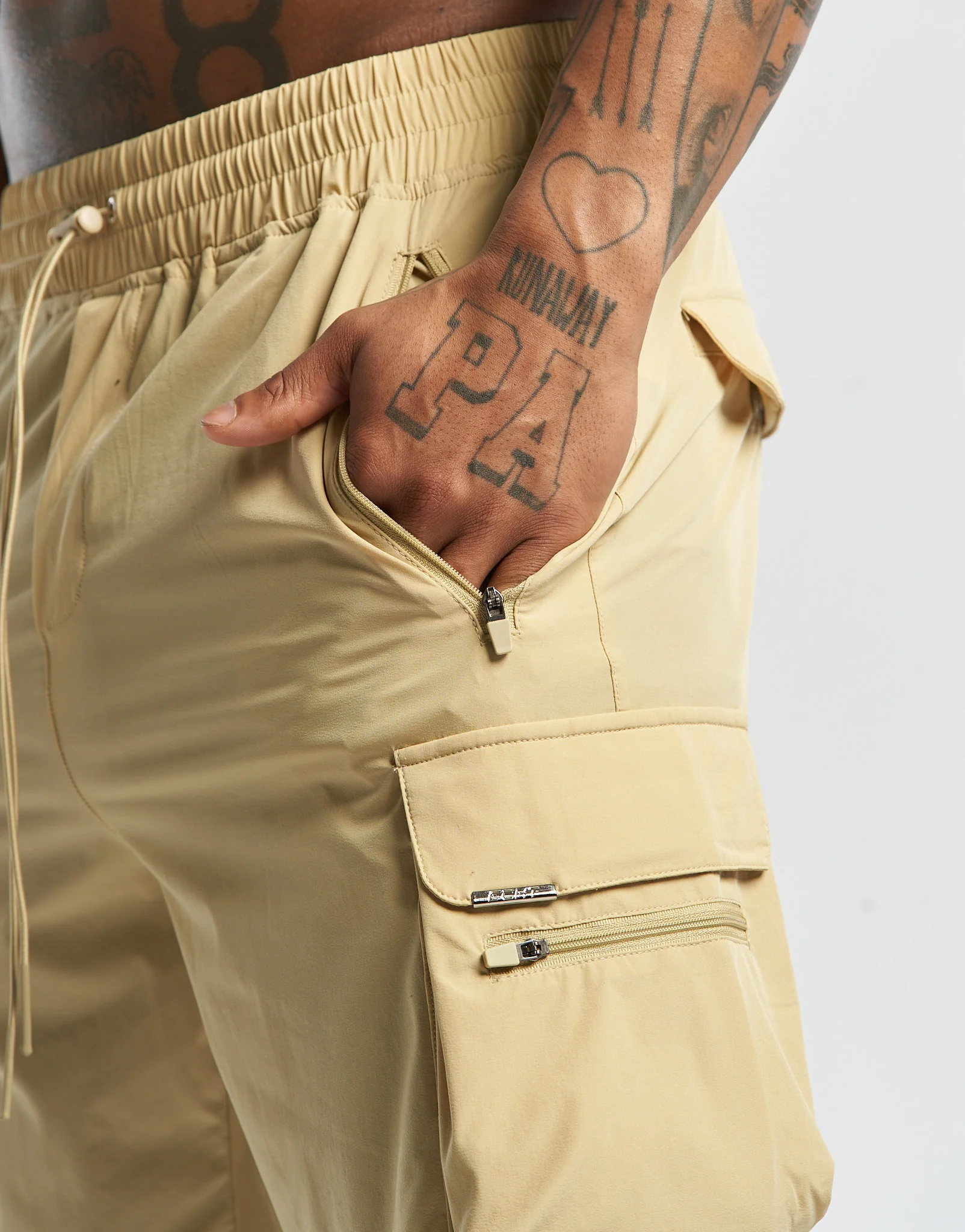 Spear Shorts - Light Khaki - Image 3