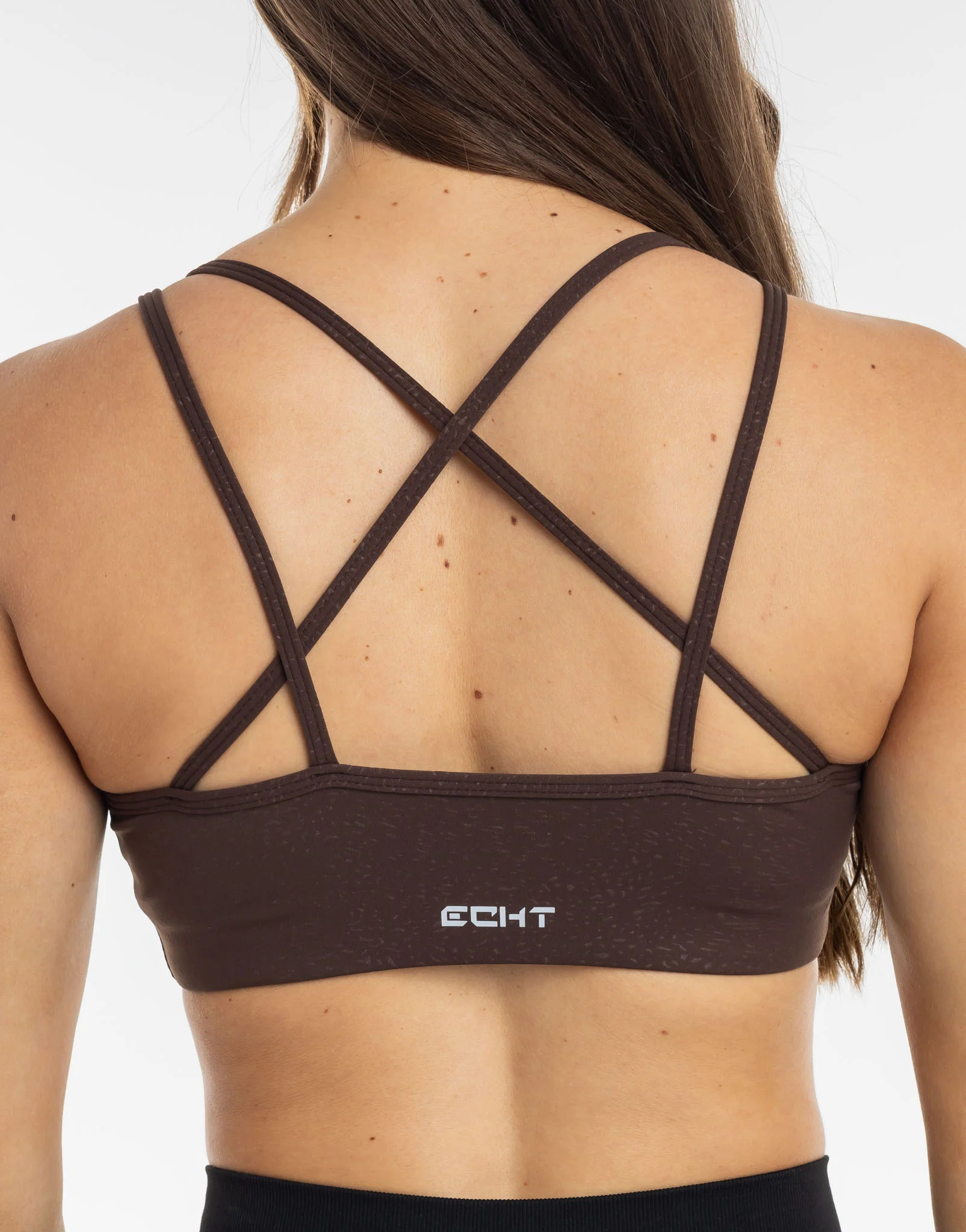 Storm Sports Bra - Fudge Brown - Image 9