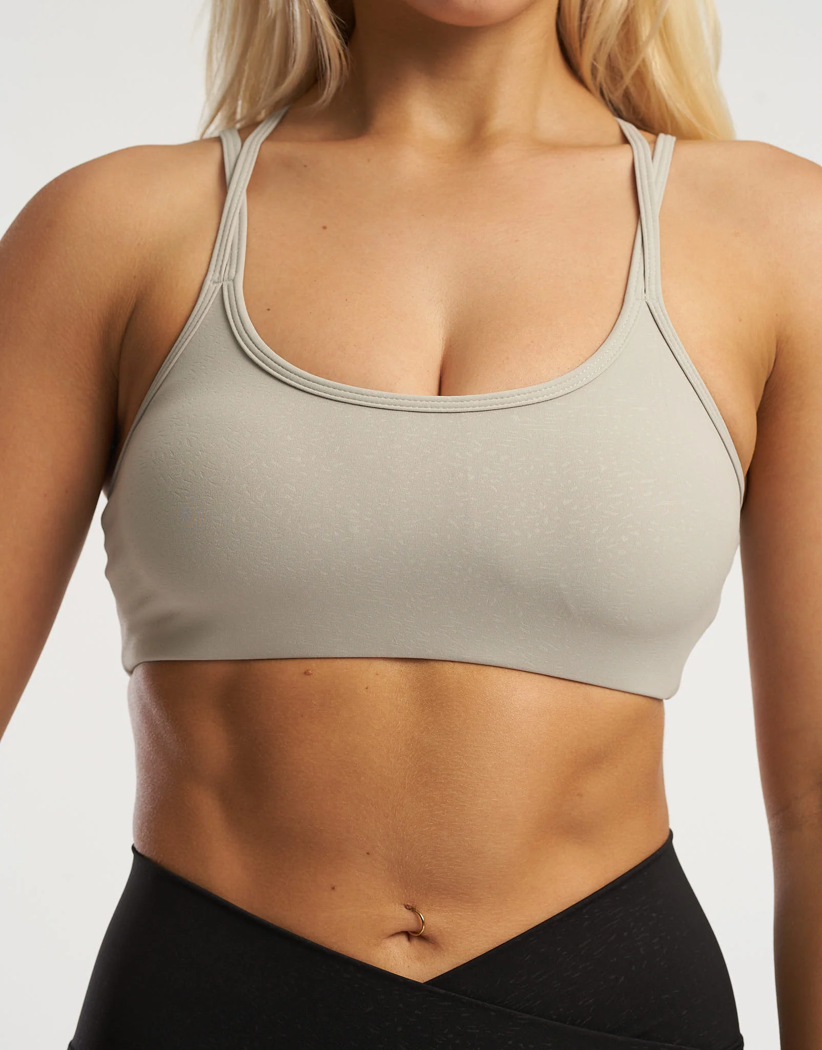 Storm Sports Bra - Grey - Image 4