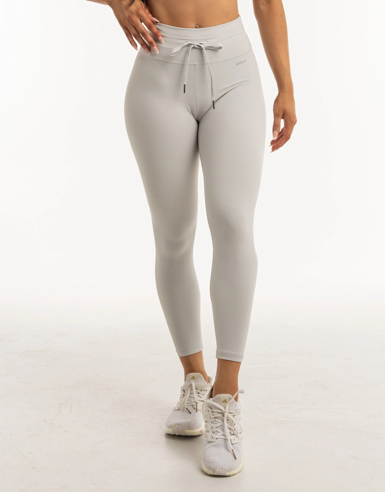 Tempo Leggings - Micro Grey - Image 4