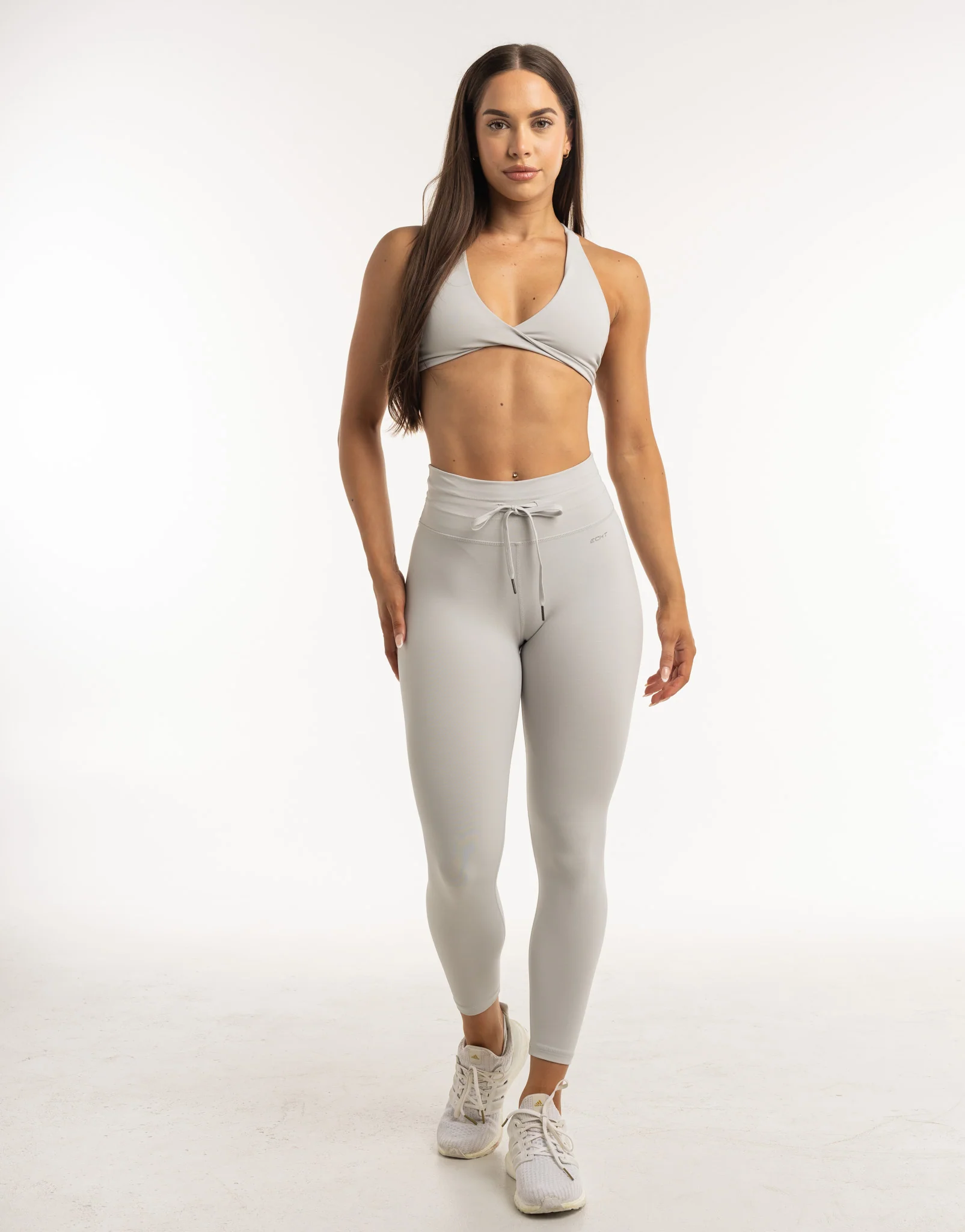 Tempo Leggings - Micro Grey - Image 5