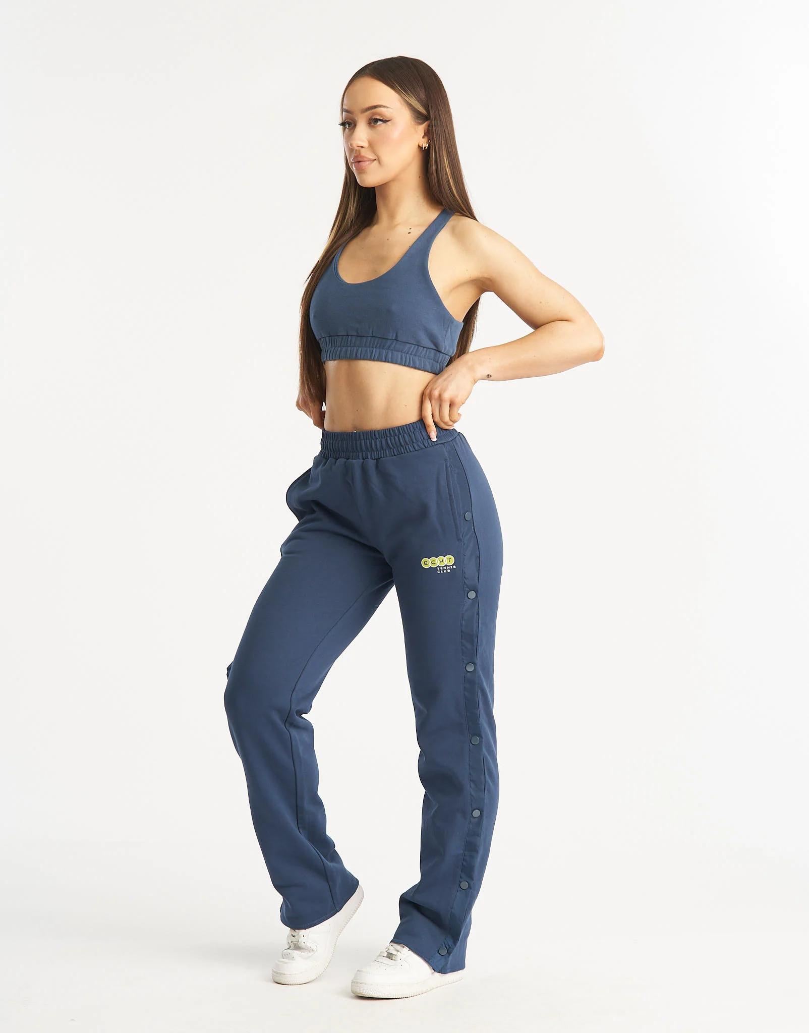 Tennis Button Pants - Blue - Image 3