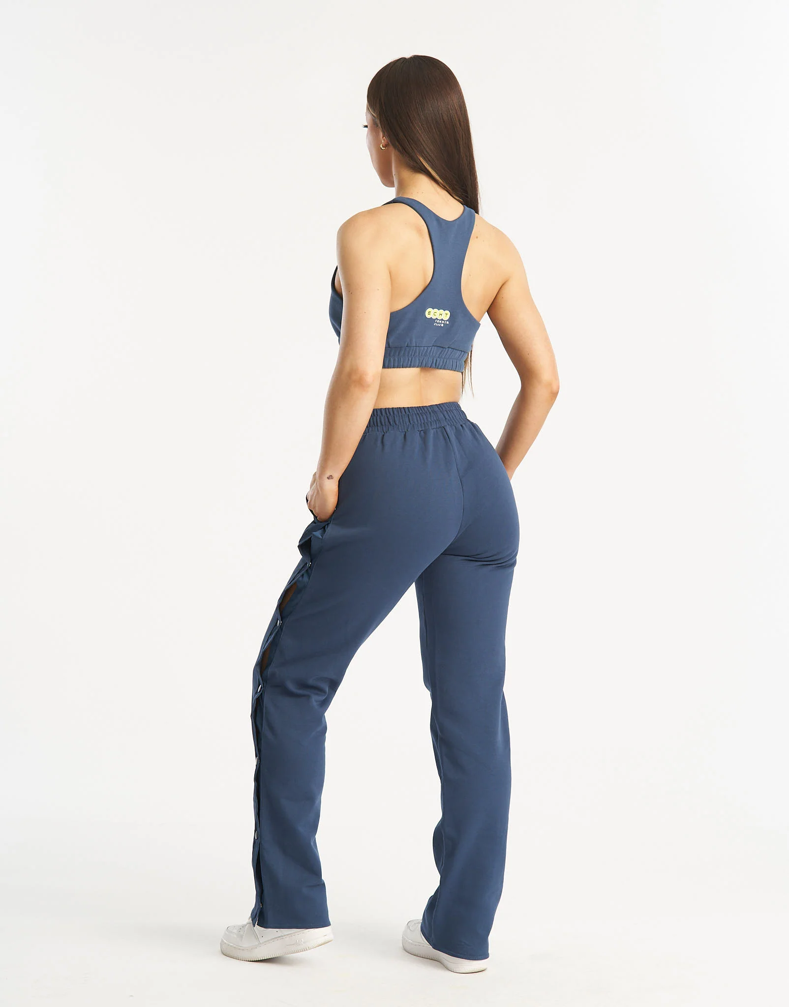 Tennis Button Pants - Blue - Image 4