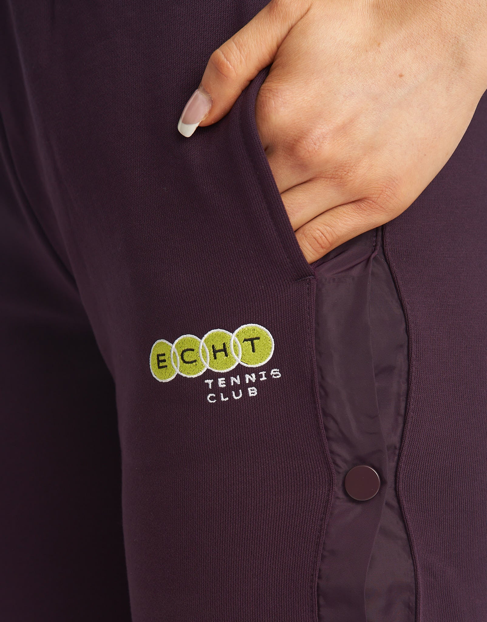 Tennis Button Pants - Purple - Image 4