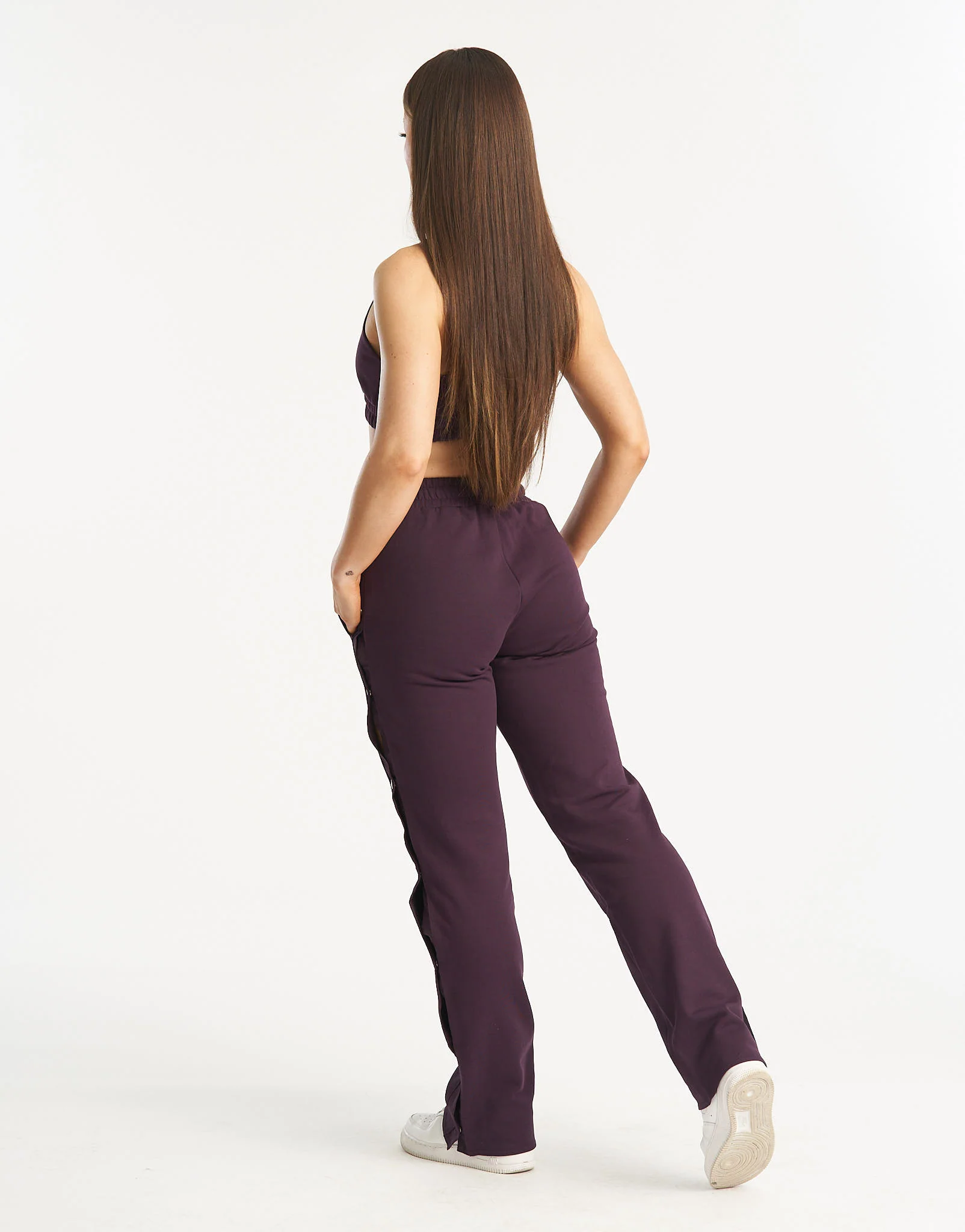 Tennis Button Pants - Purple - Image 5