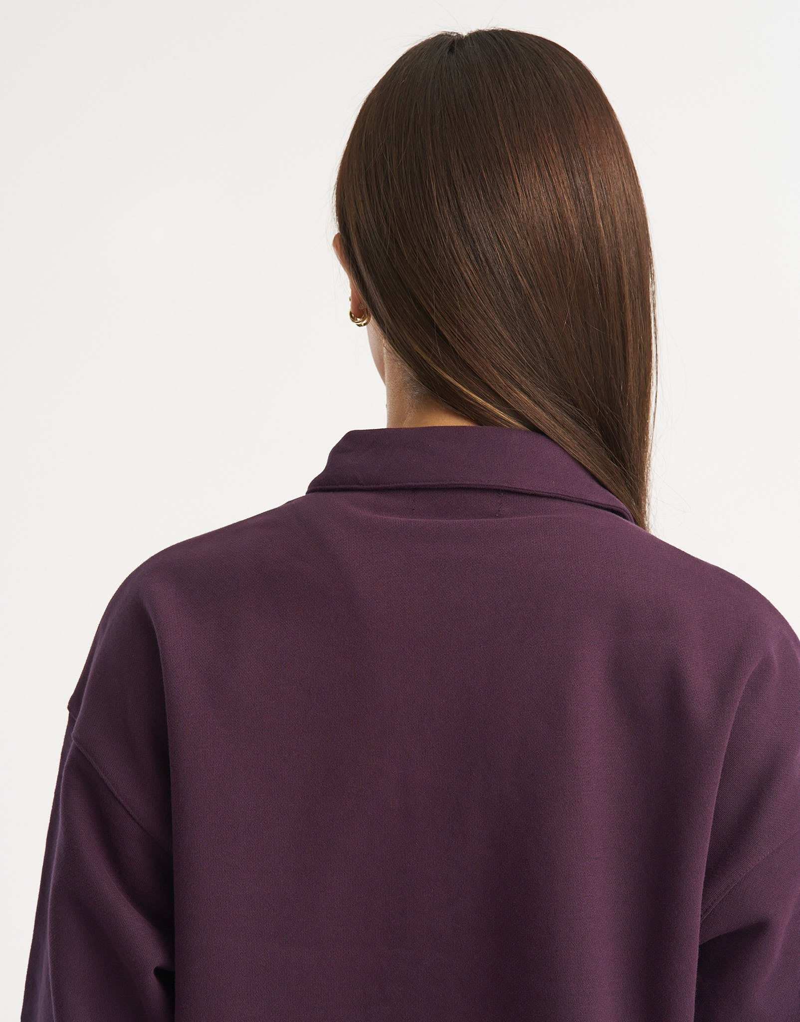 Tennis Polo Pullover - Purple - Image 7