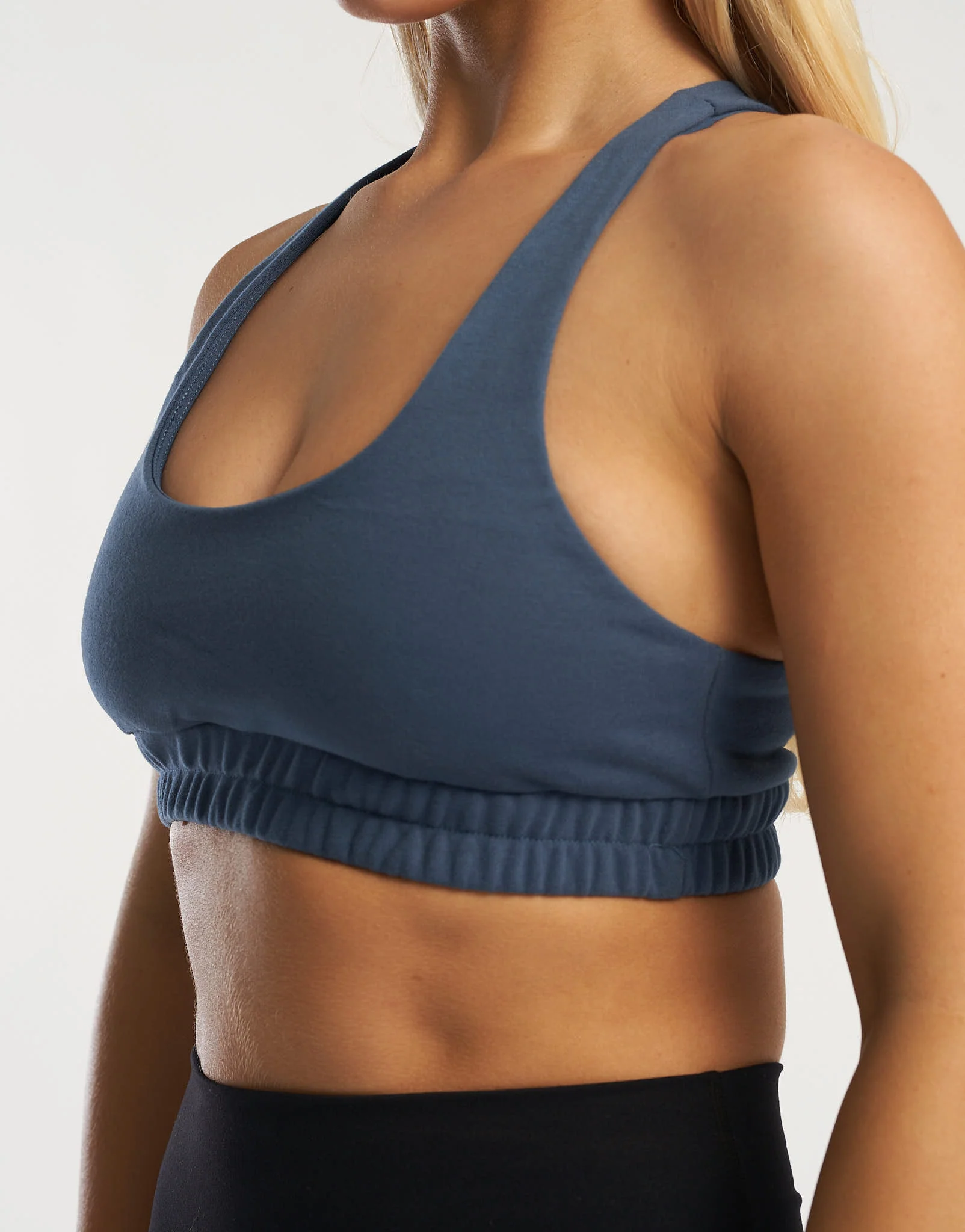Tennis Sweat Sports Bra - Blue - Image 4