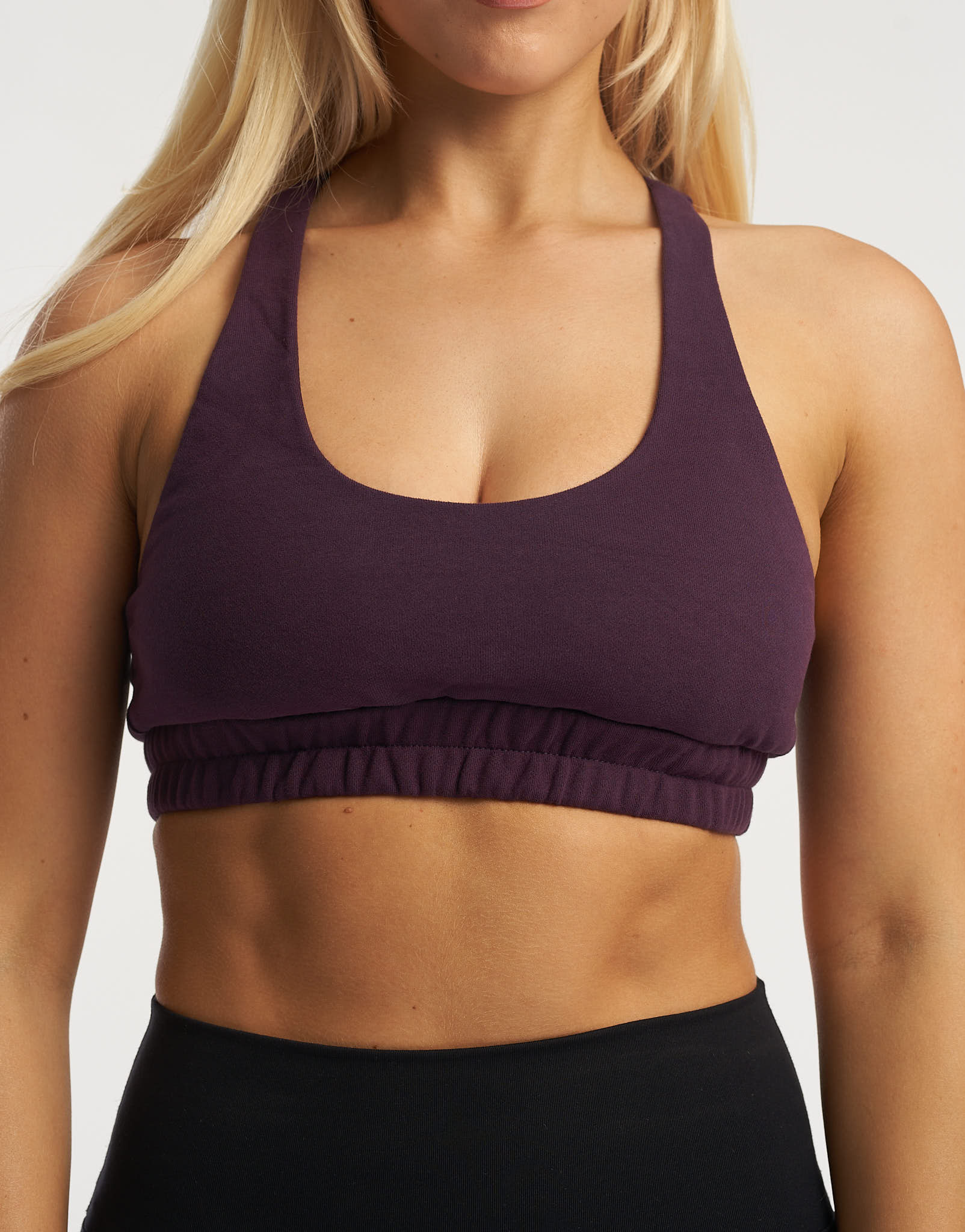 Tennis Sweat Sports Bra - Purple - Image 3
