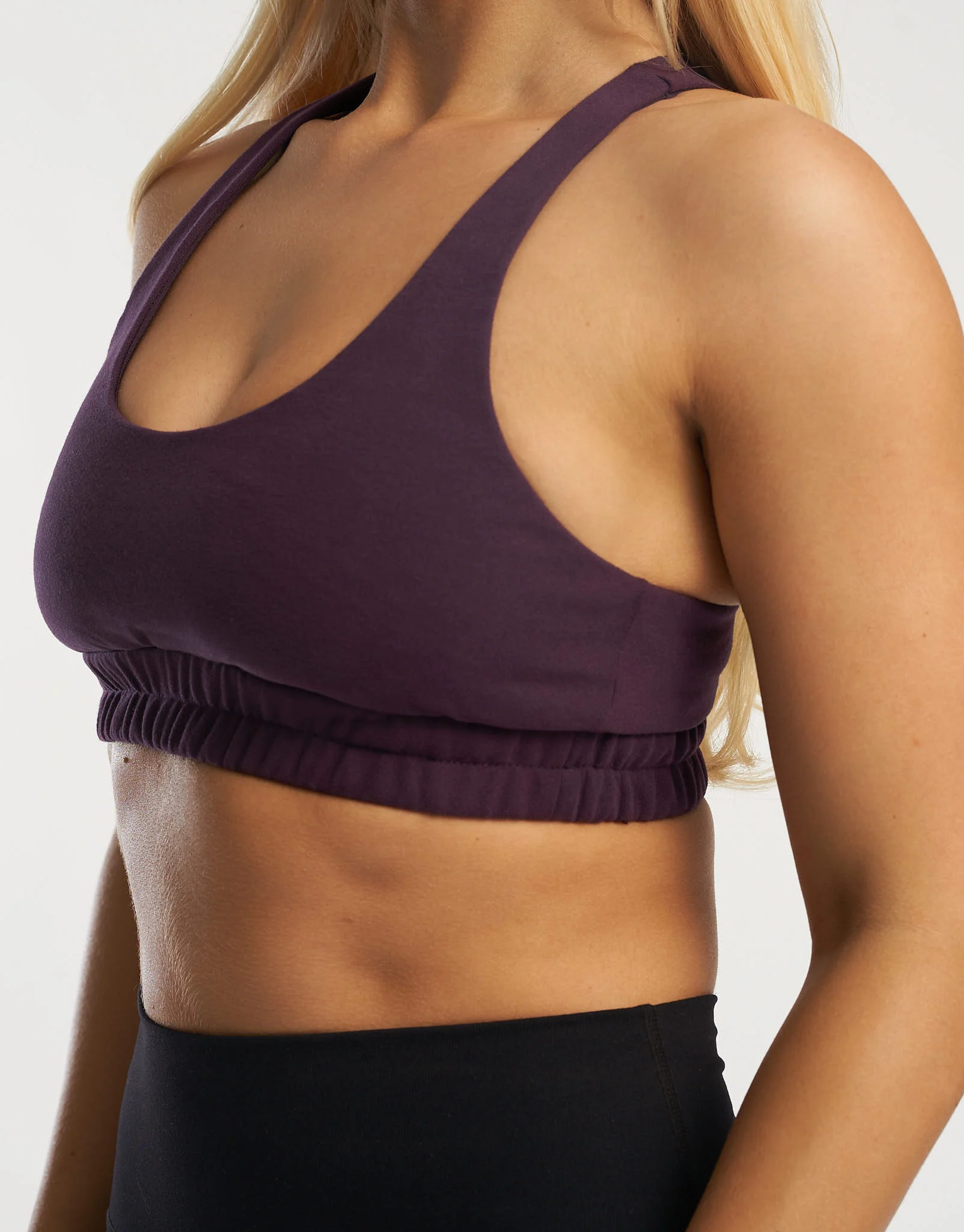 Tennis Sweat Sports Bra - Purple - Image 5