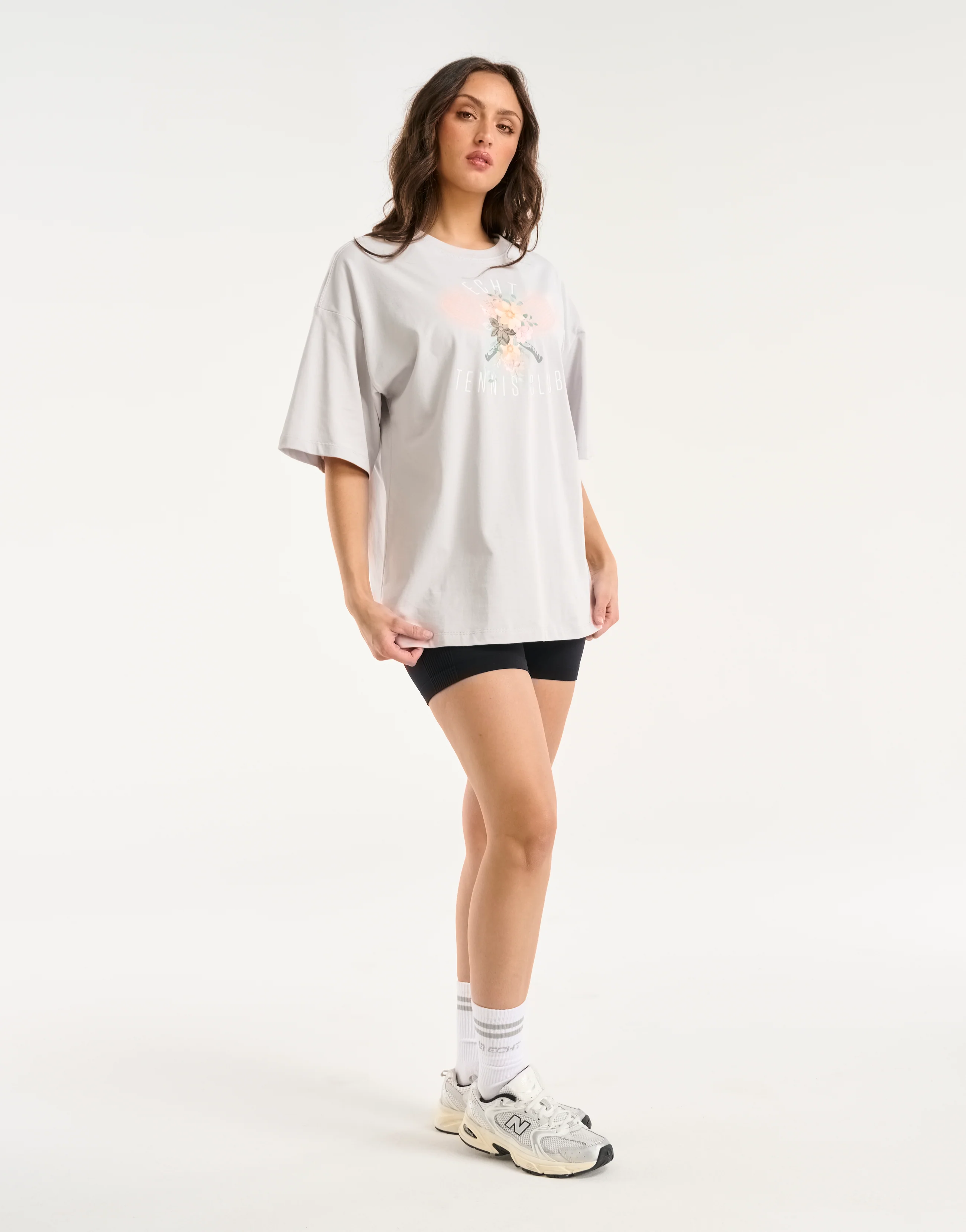 Tennis Tee - Grey - Image 3