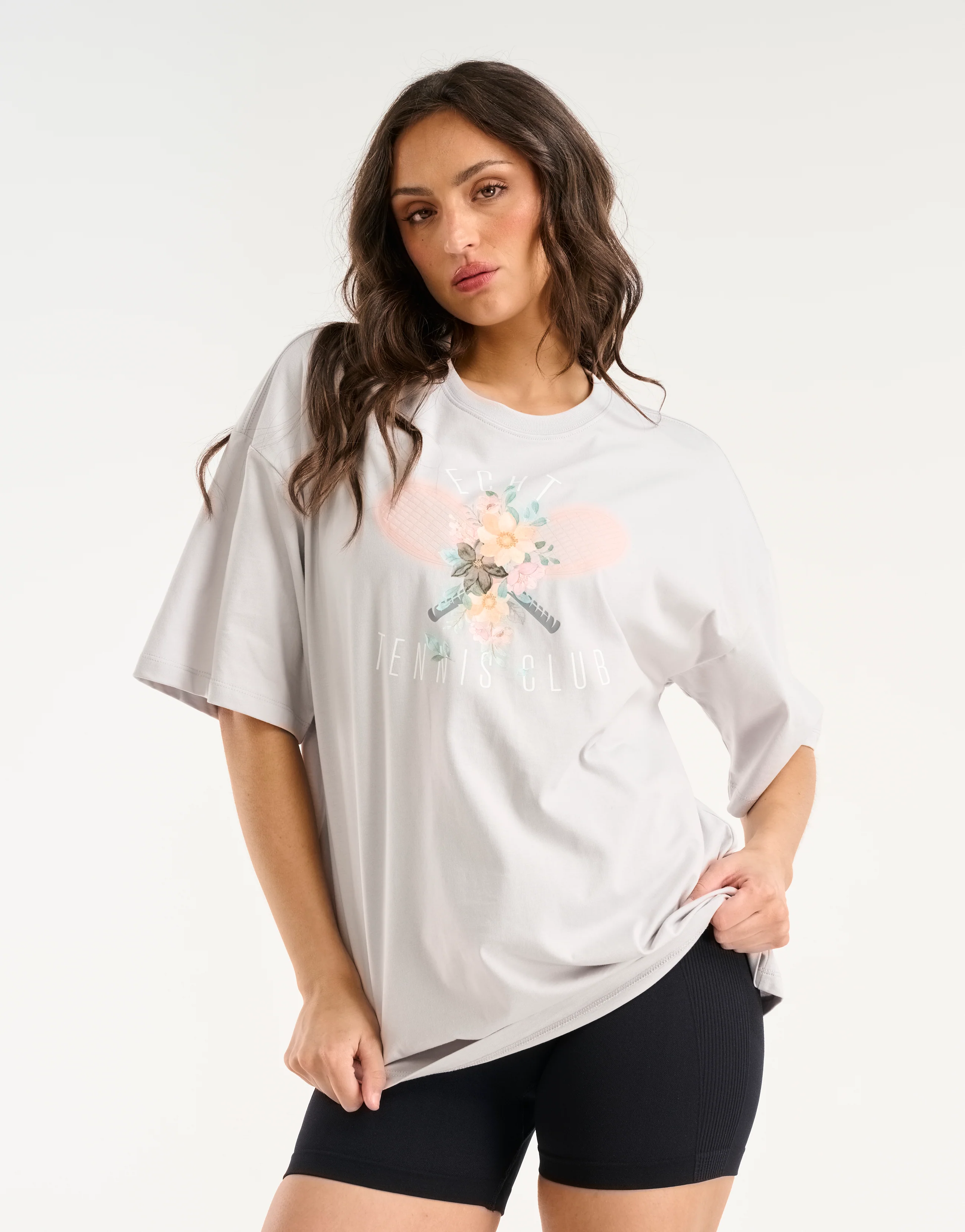 Tennis Tee - Grey - Image 8