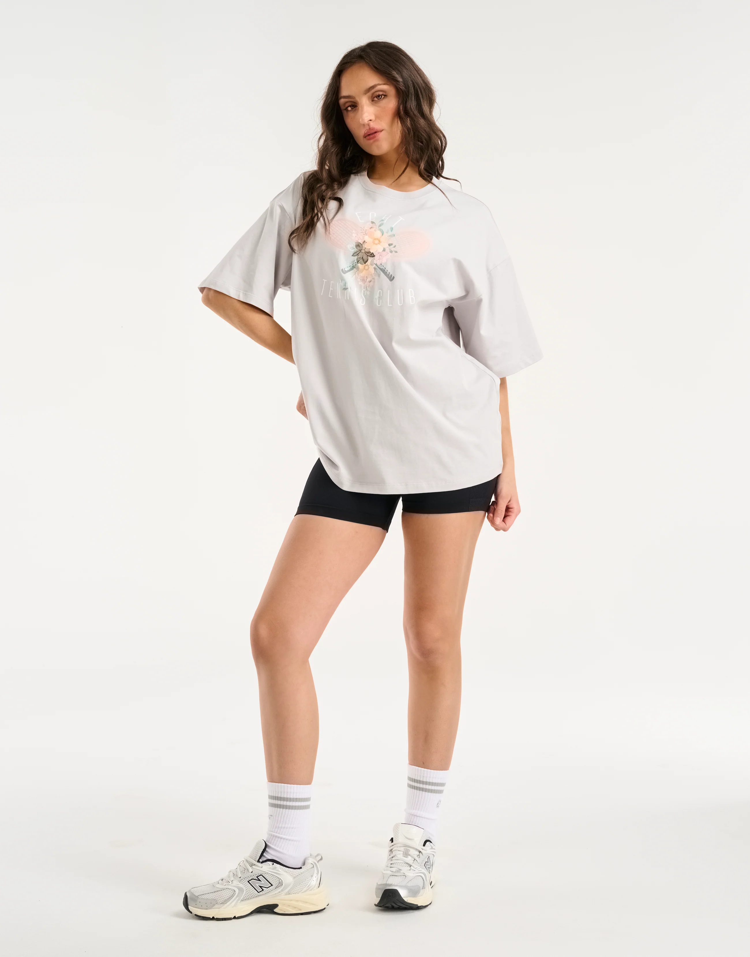 Tennis Tee - Grey - Image 9