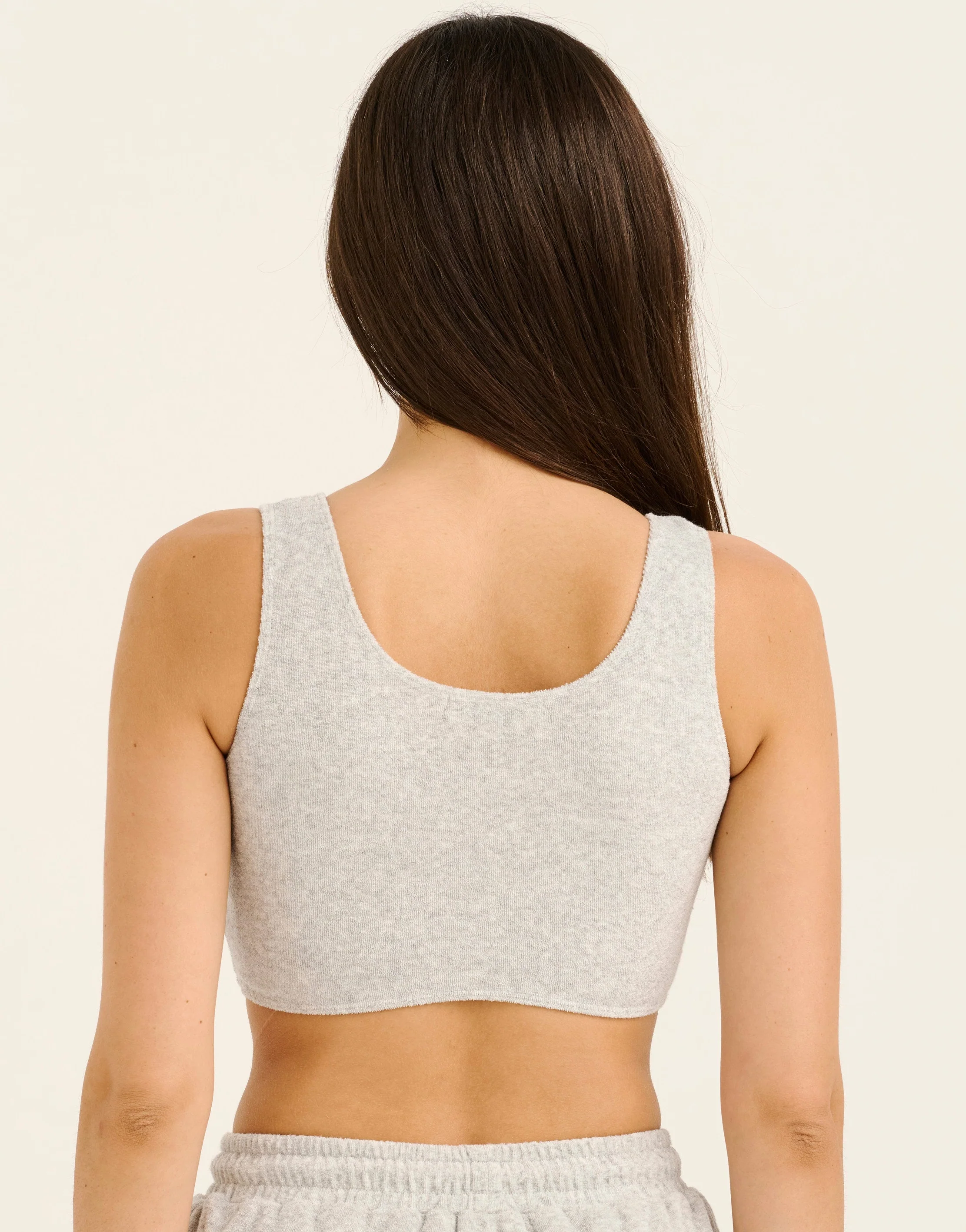 Terry Bra - Grey Marle - Image 3