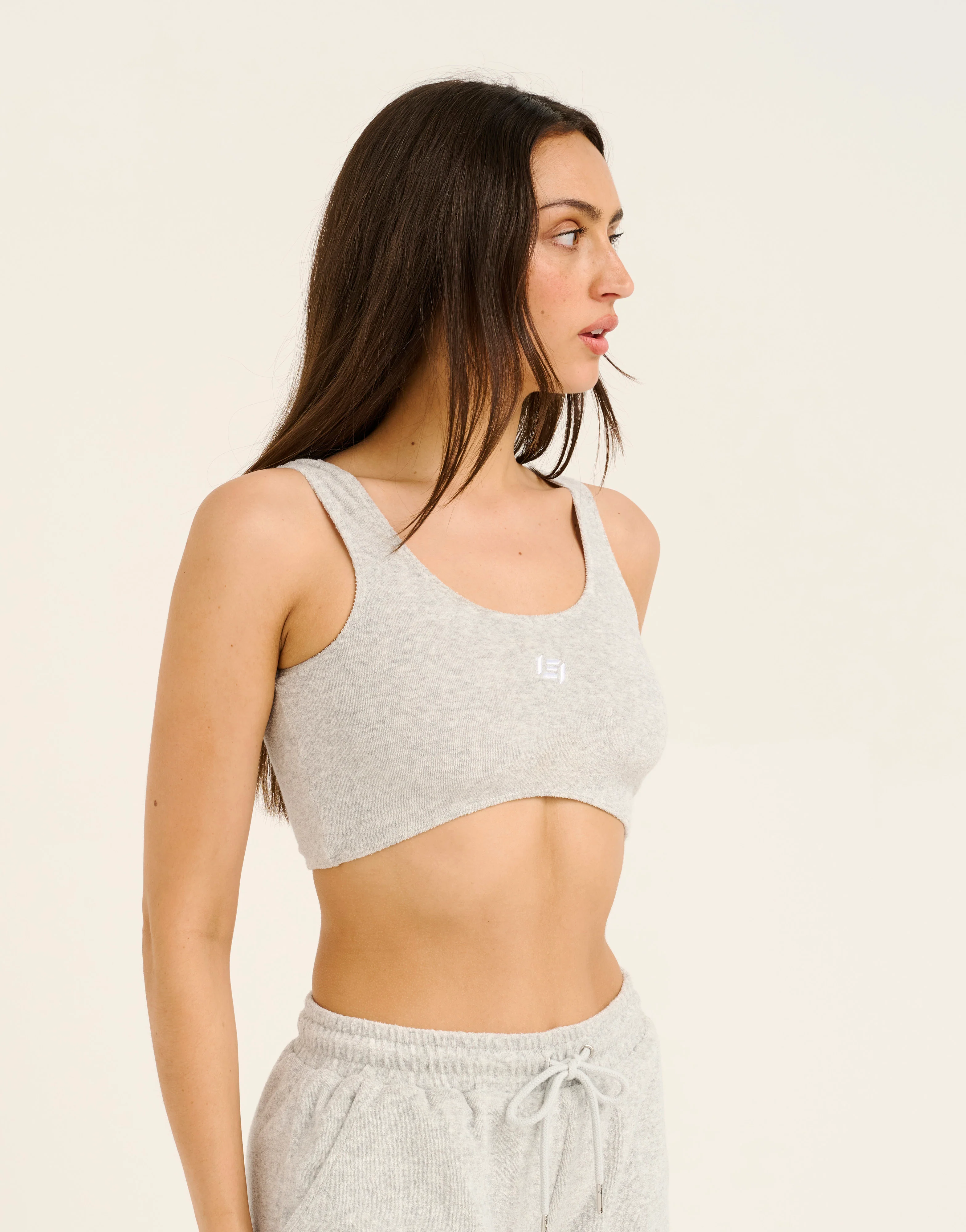 Terry Bra - Grey Marle - Image 9