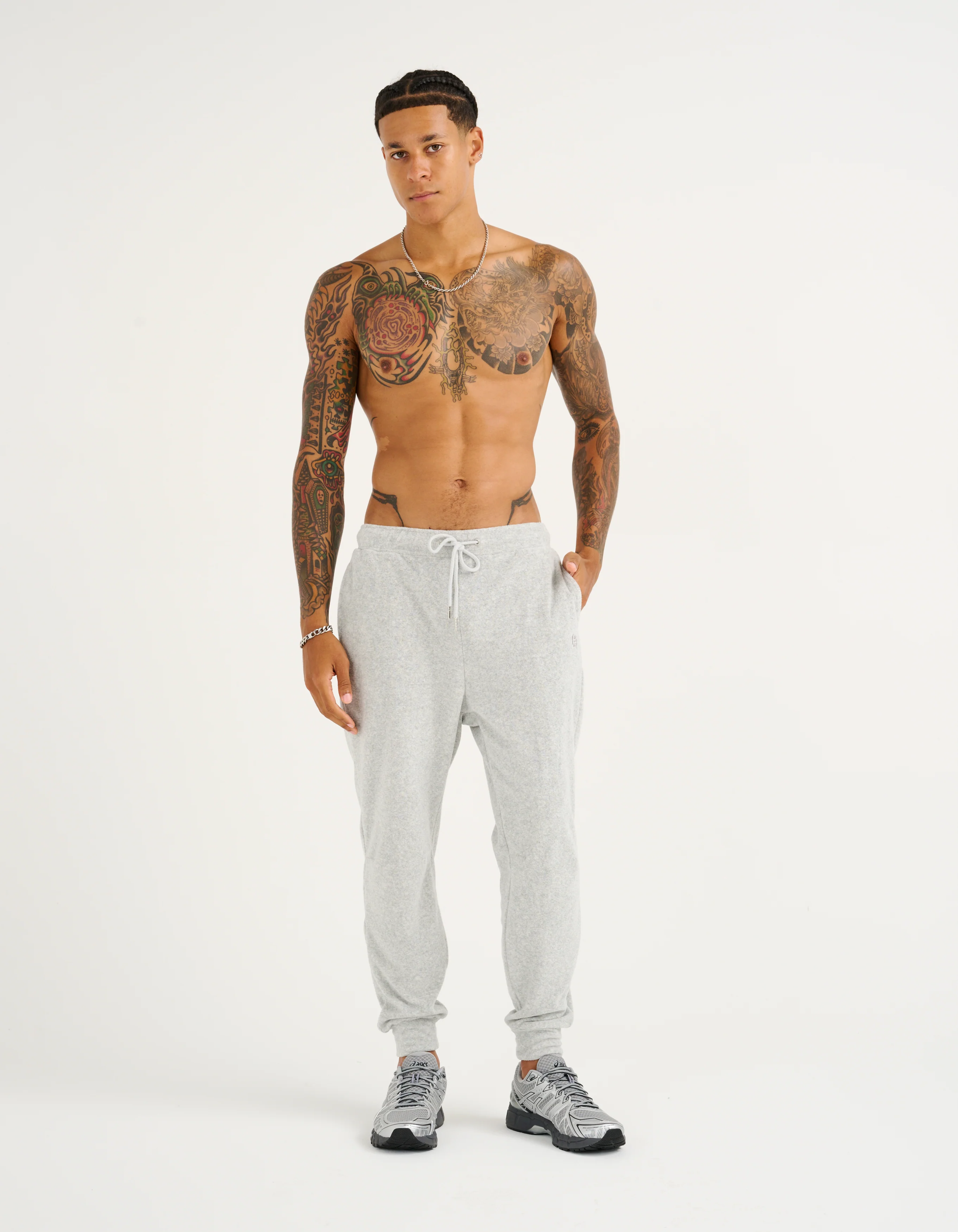 Terry Jogger - Grey Marle - Image 3