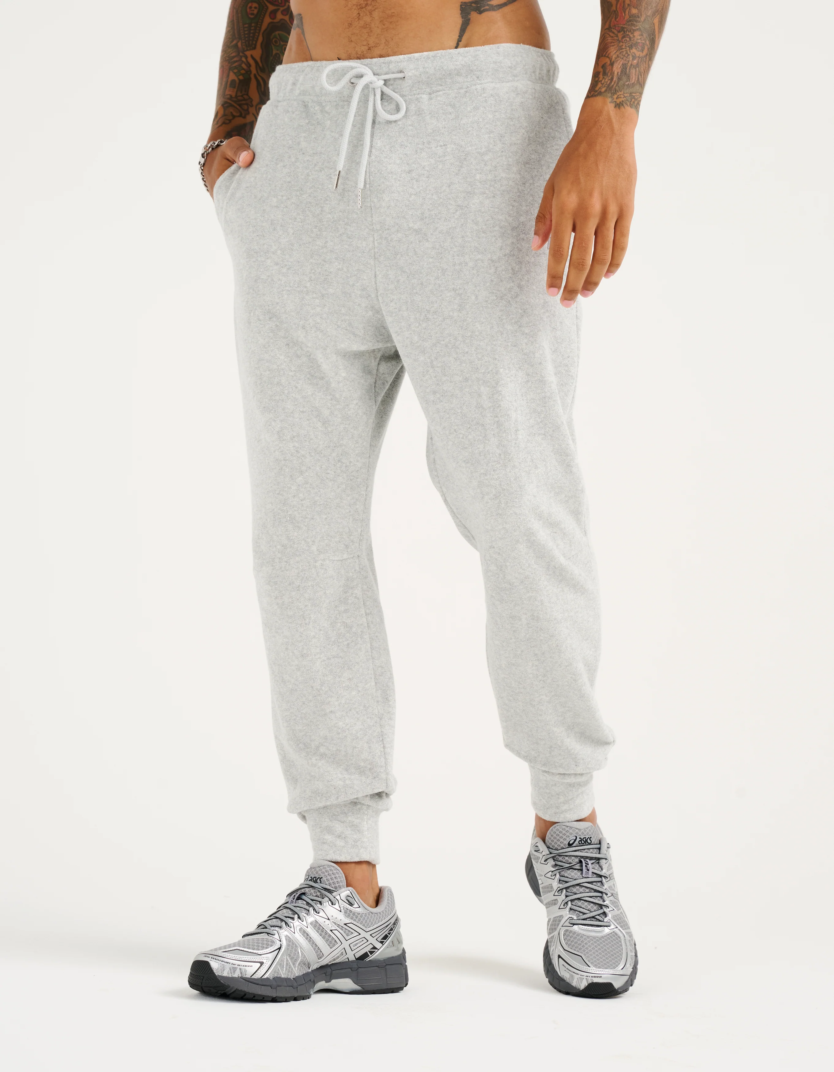Terry Jogger - Grey Marle - Image 5