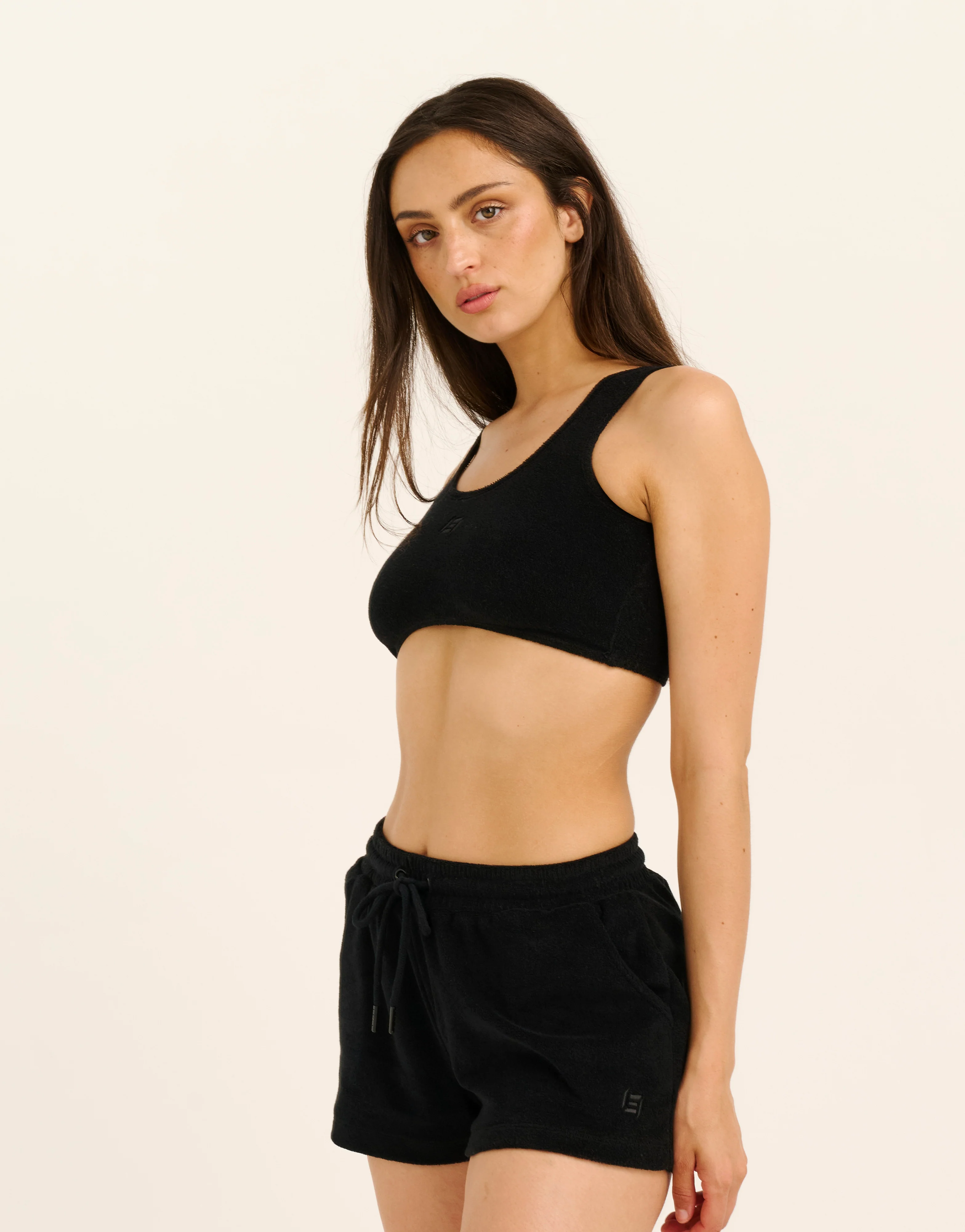 Terry Shorts - Black - Image 5