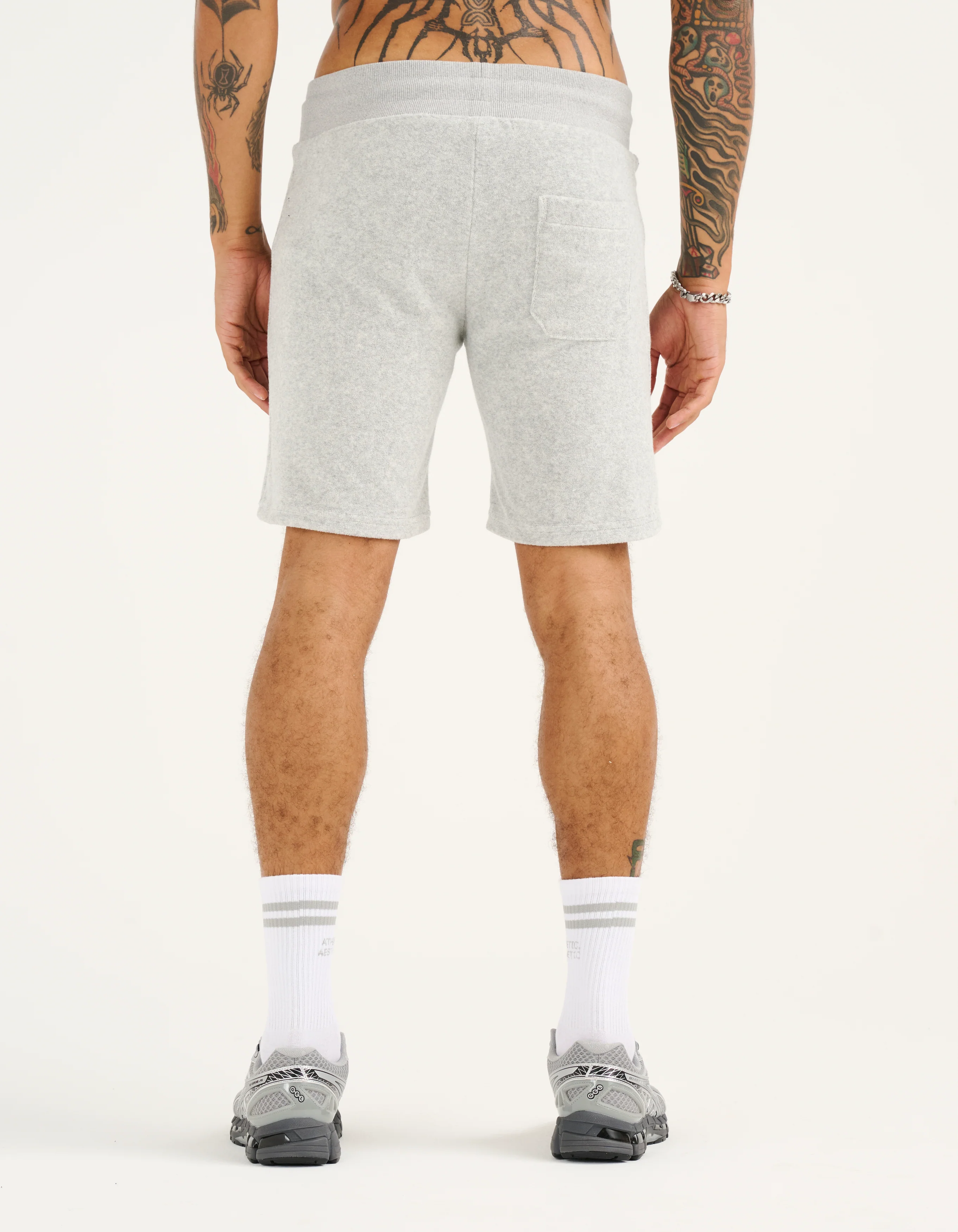 Terry Shorts - Grey Marle - Image 10