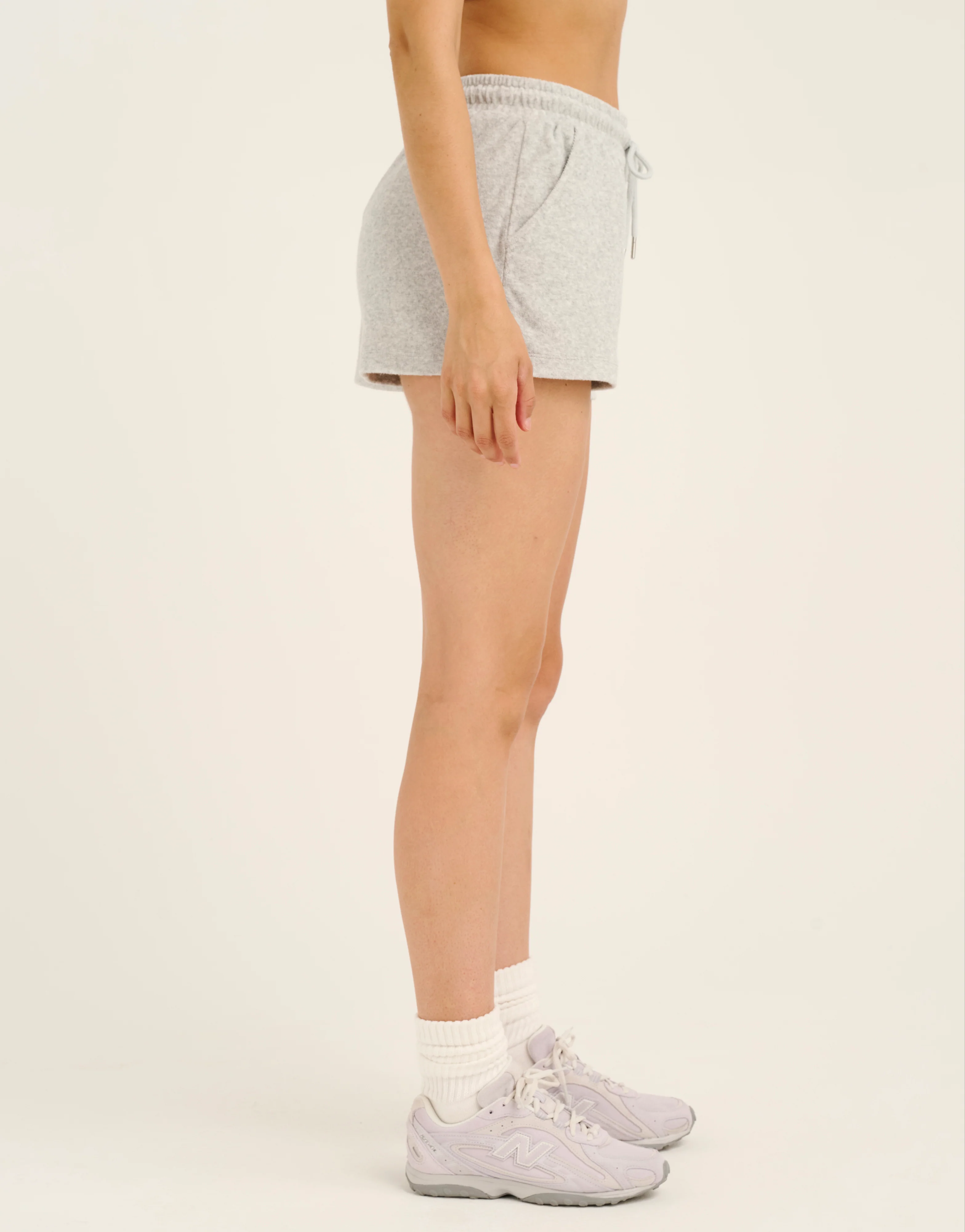 Terry Shorts - Grey Marle - Image 10