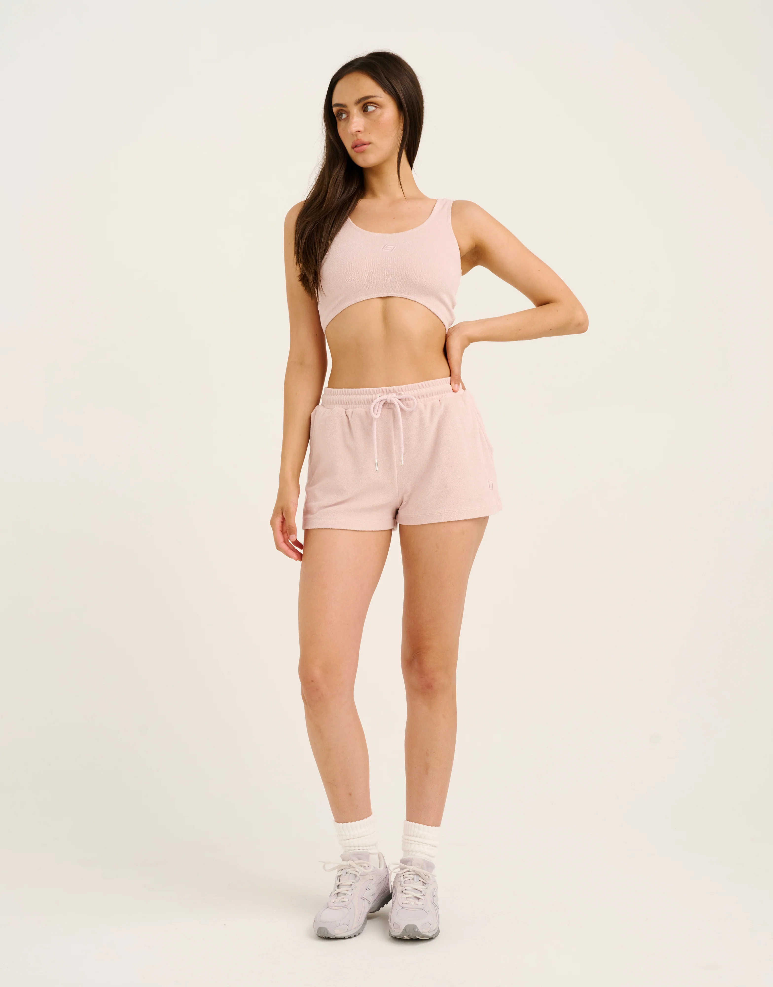 Terry Shorts - Mauve - Image 8