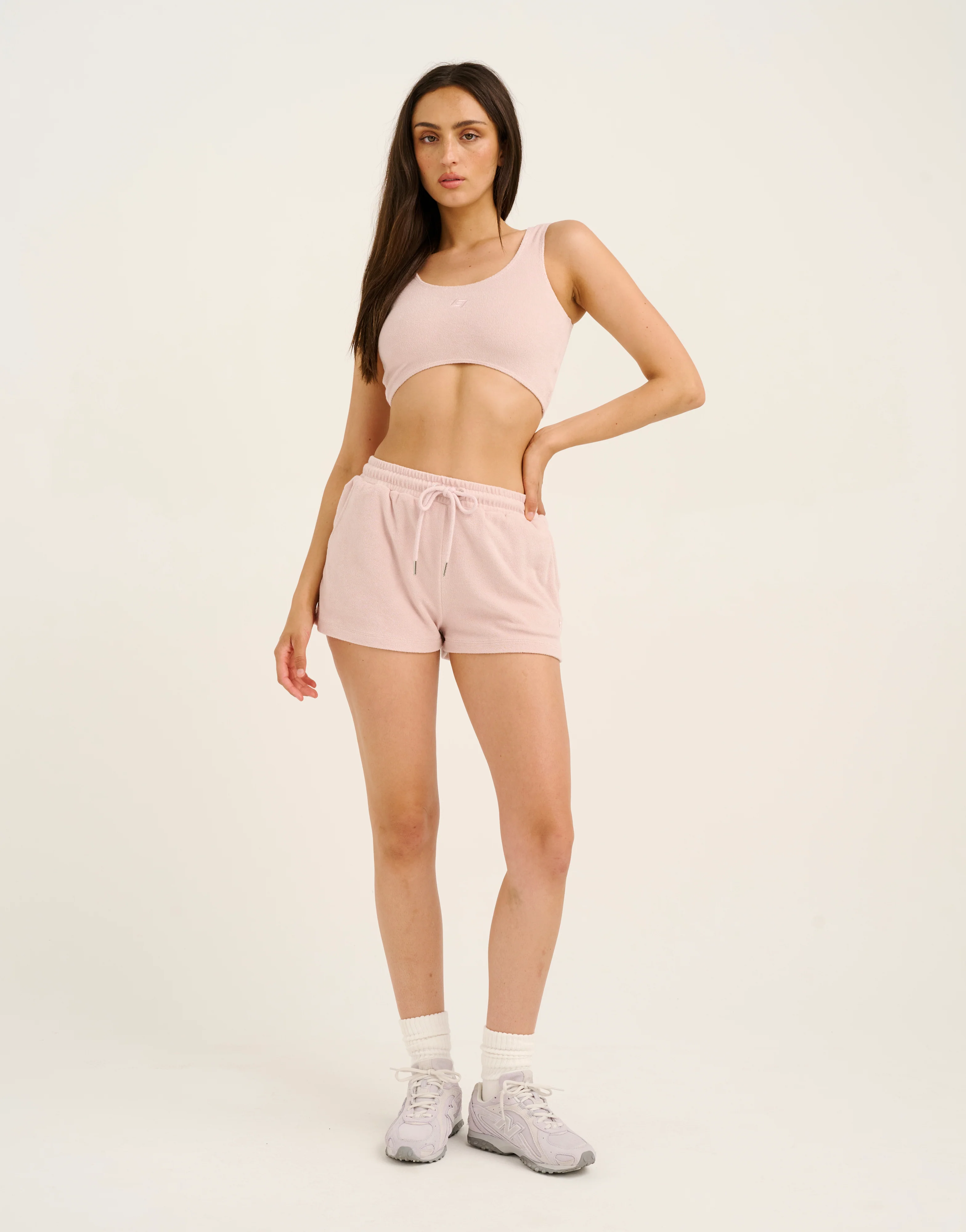 Terry Shorts - Mauve - Image 9