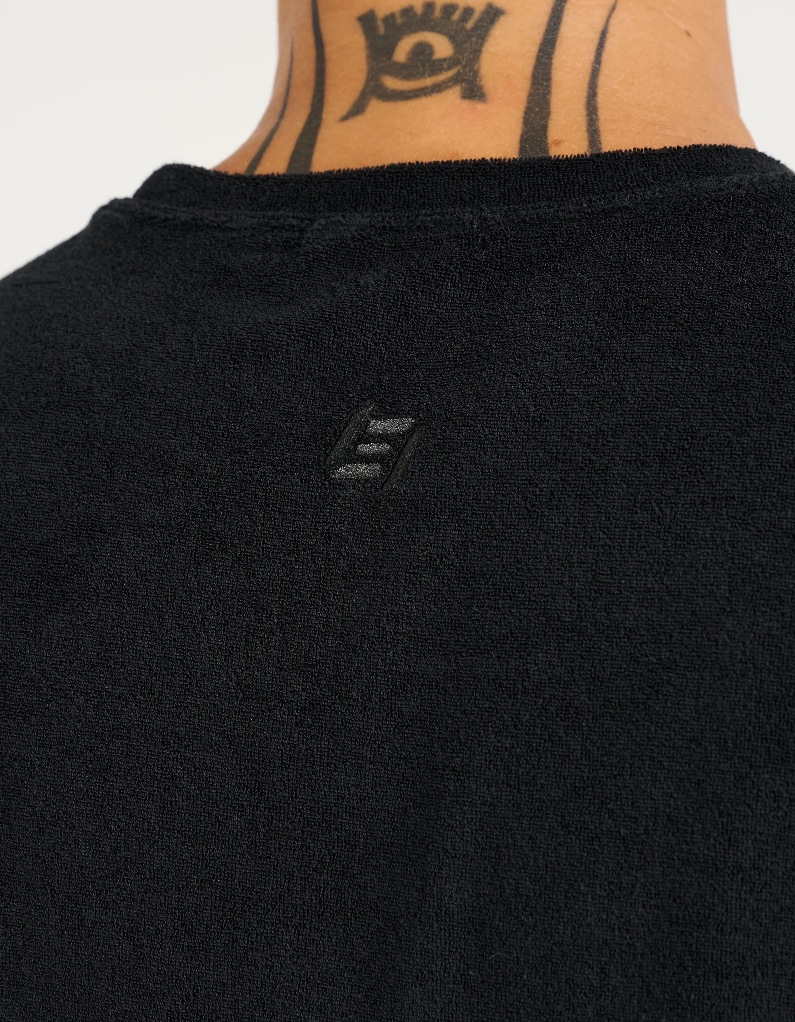 Terry Singlet - Black - Image 11
