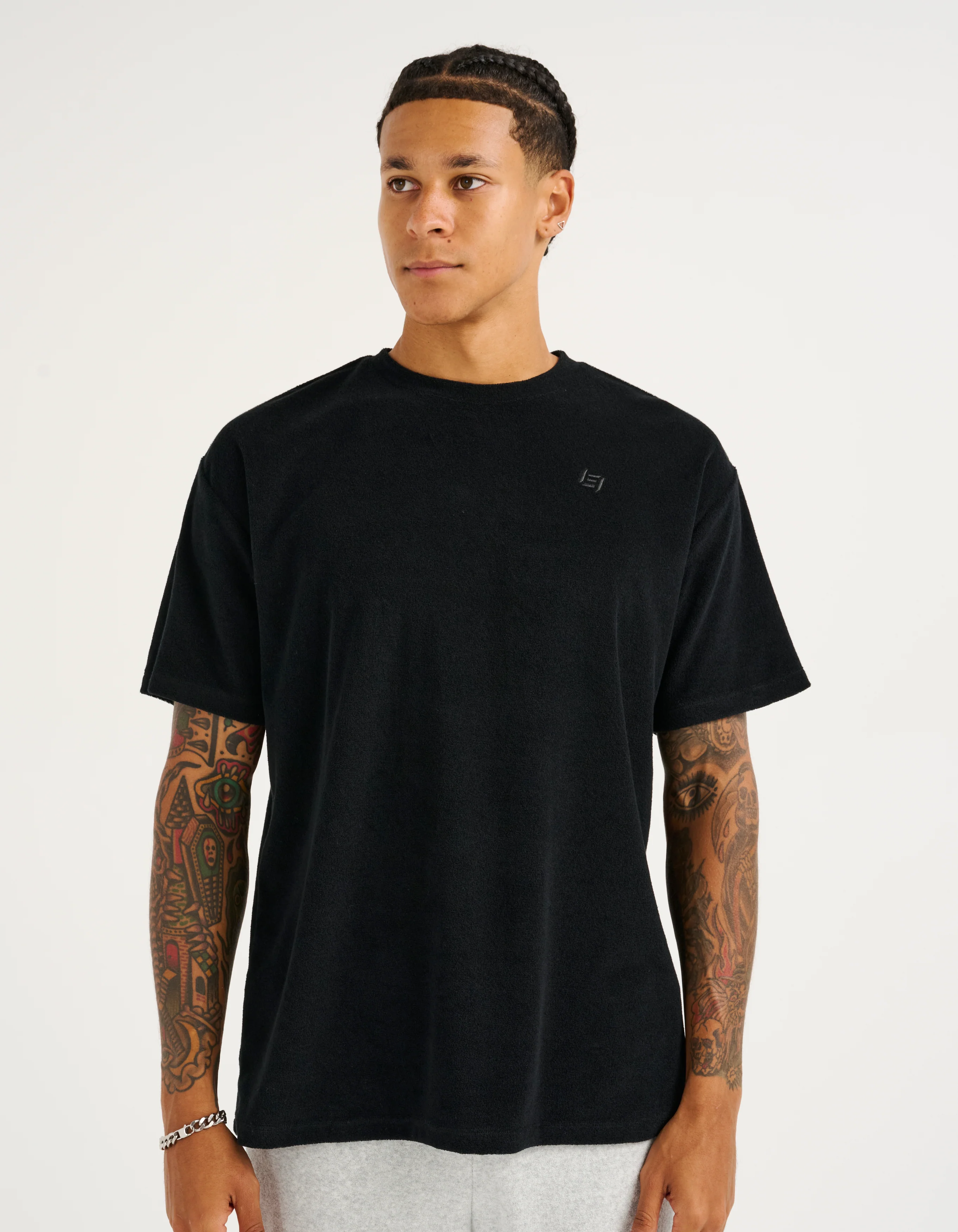 Terry Tee - Black - Image 4