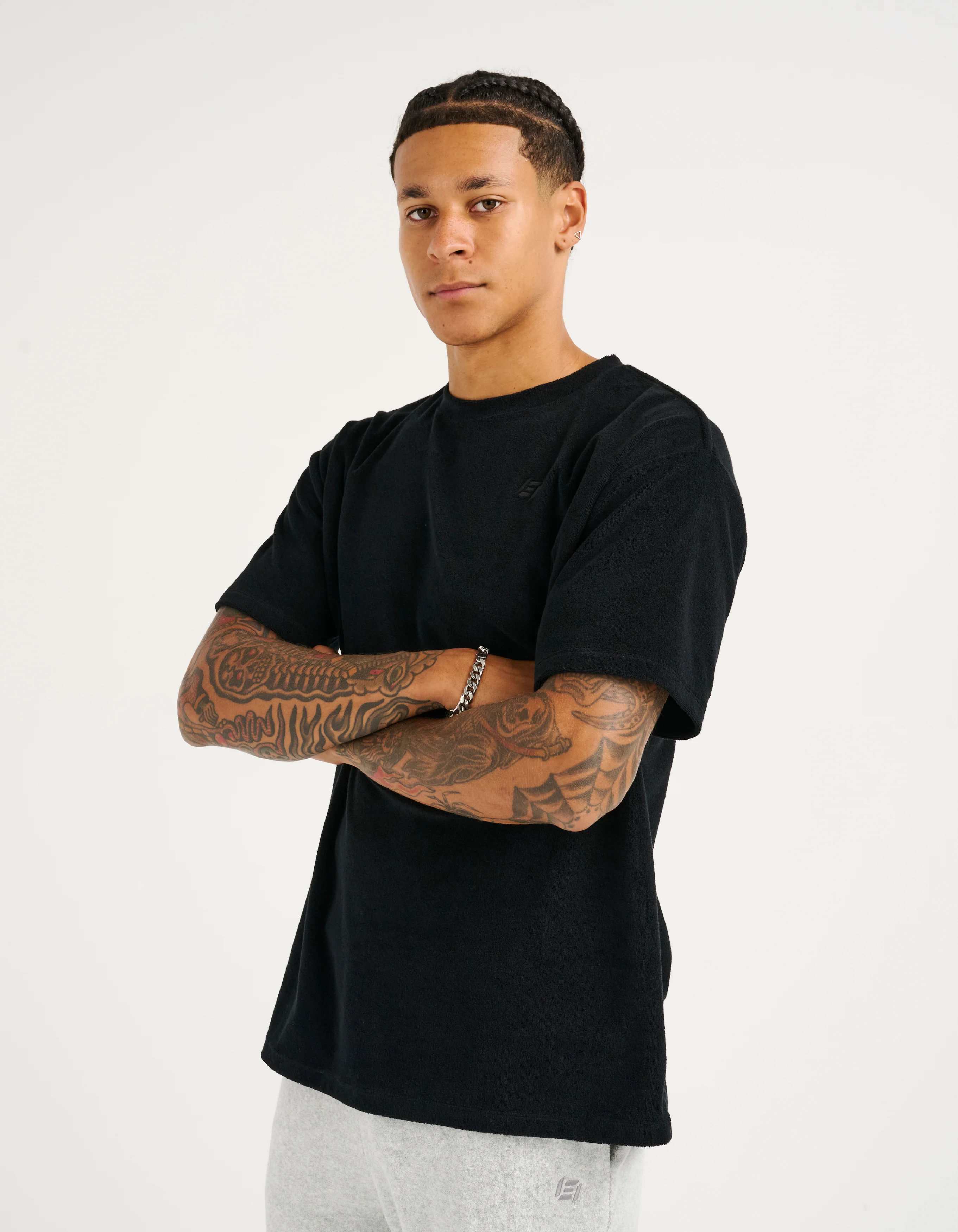 Terry Tee - Black - Image 5
