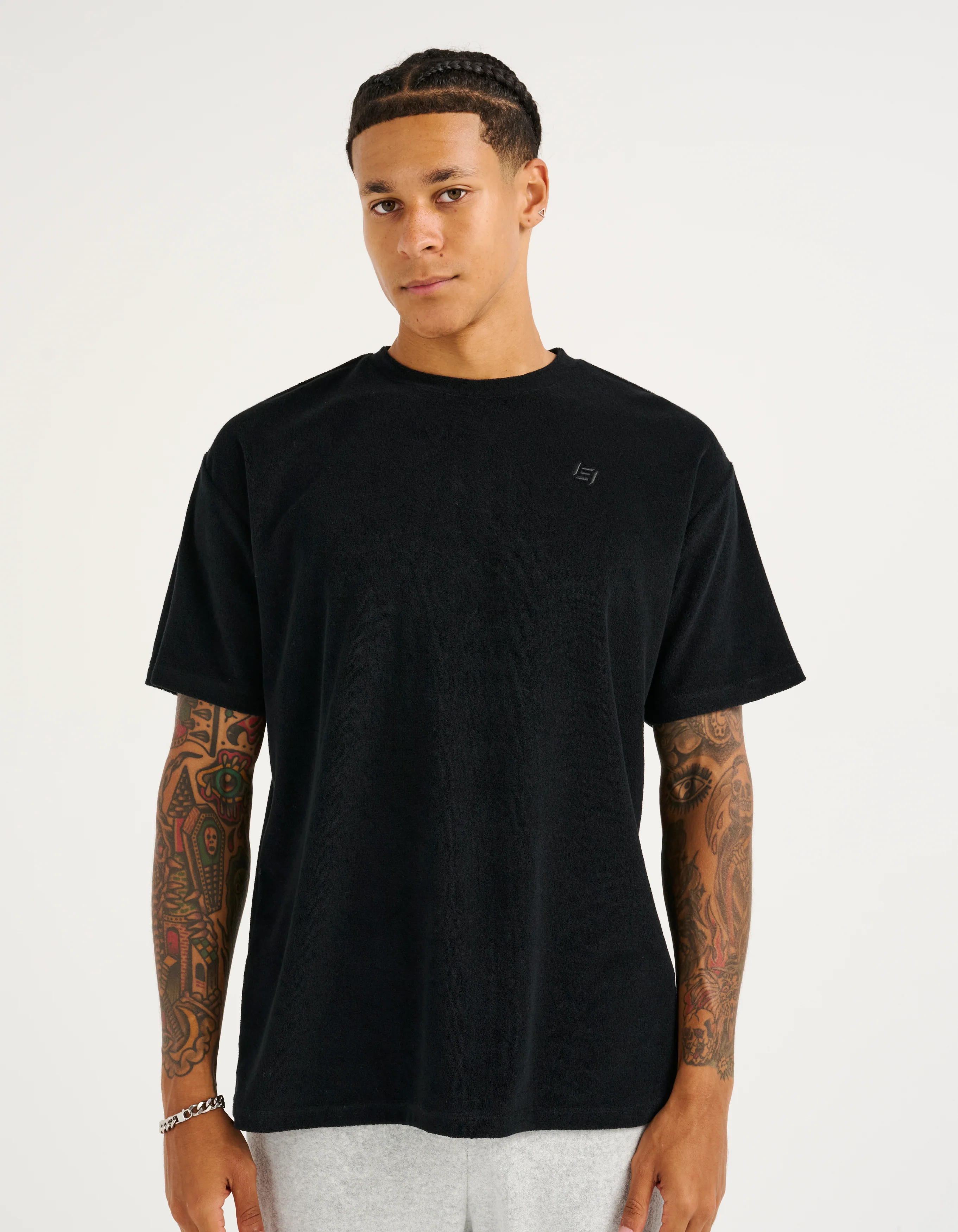 Terry Tee - Black - Image 6