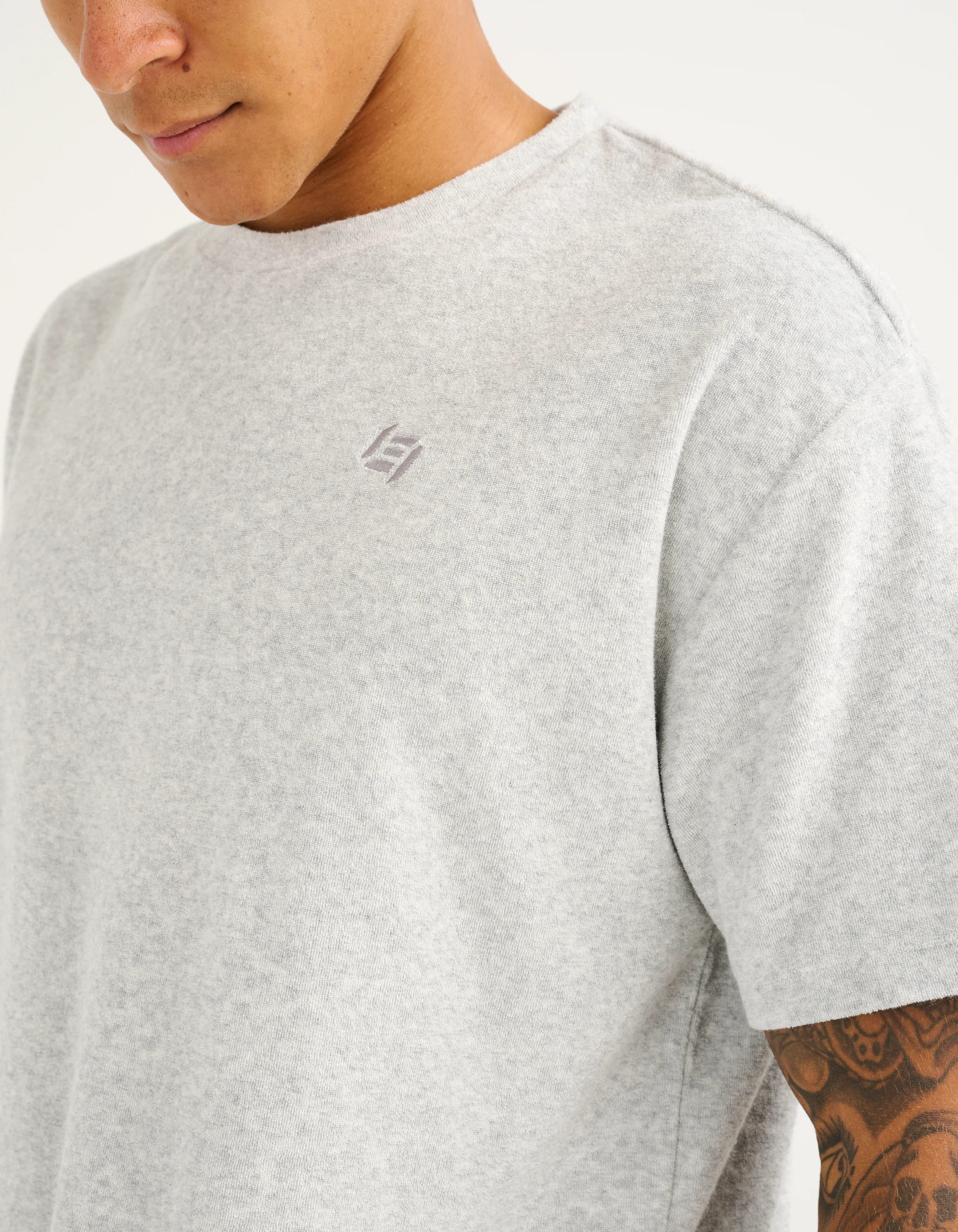 Terry Tee - Grey Marle - Image 4