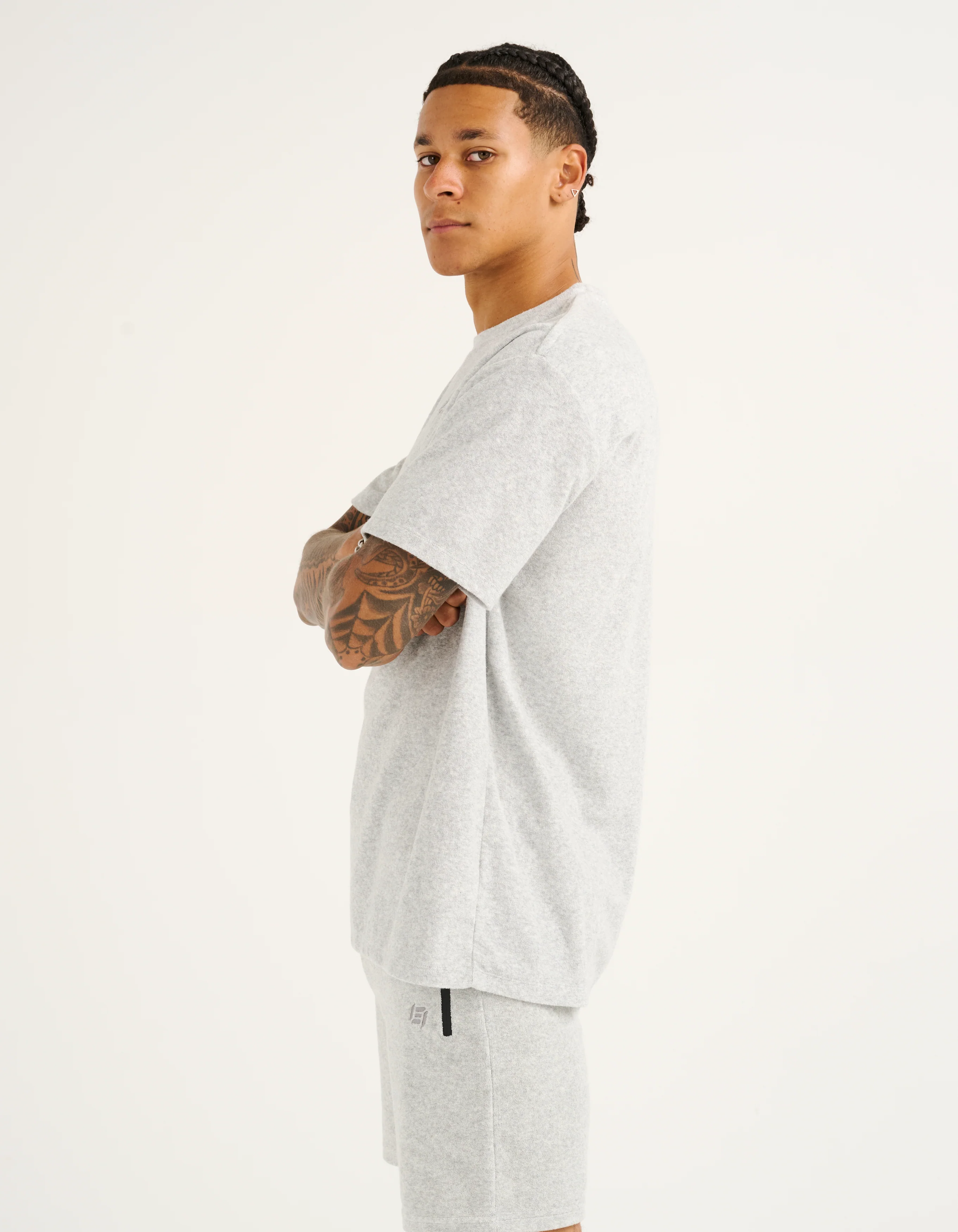Terry Tee - Grey Marle - Image 6