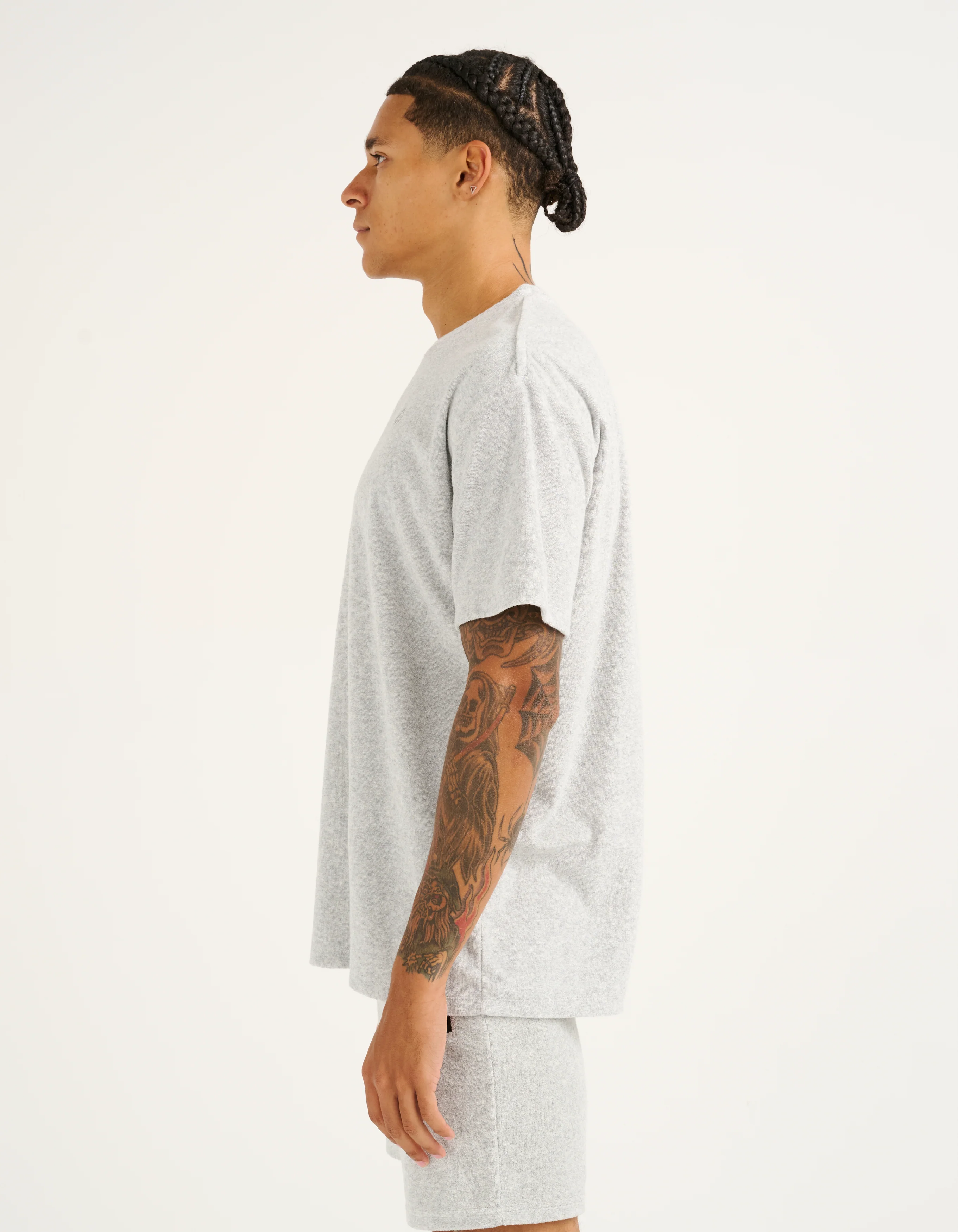 Terry Tee - Grey Marle - Image 7