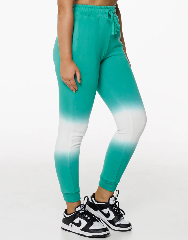 Tie Dye Joggers - Green - Image 10