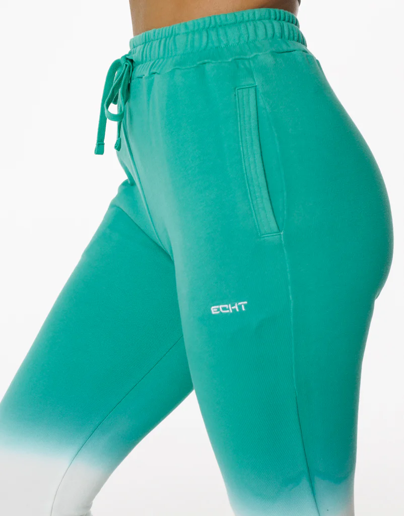 Tie Dye Joggers - Green - Image 2
