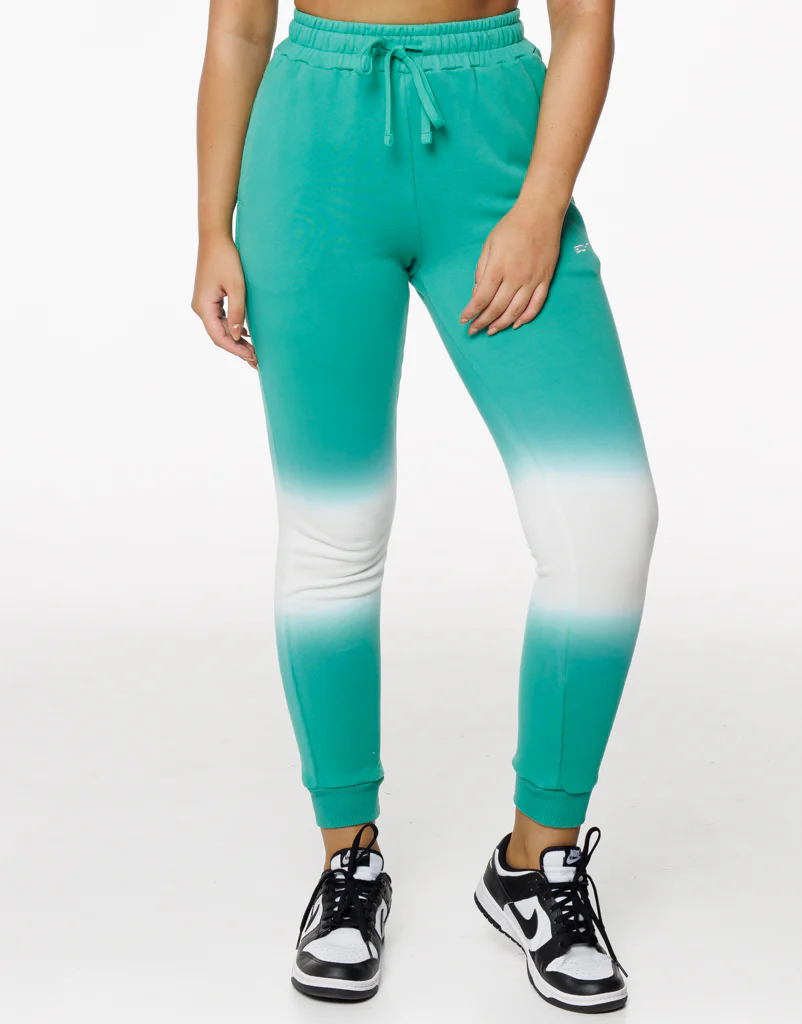 Tie Dye Joggers - Green - Image 3
