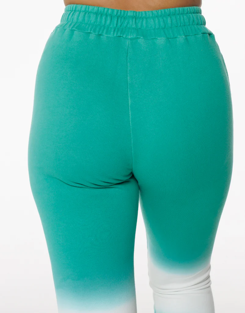 Tie Dye Joggers - Green - Image 5