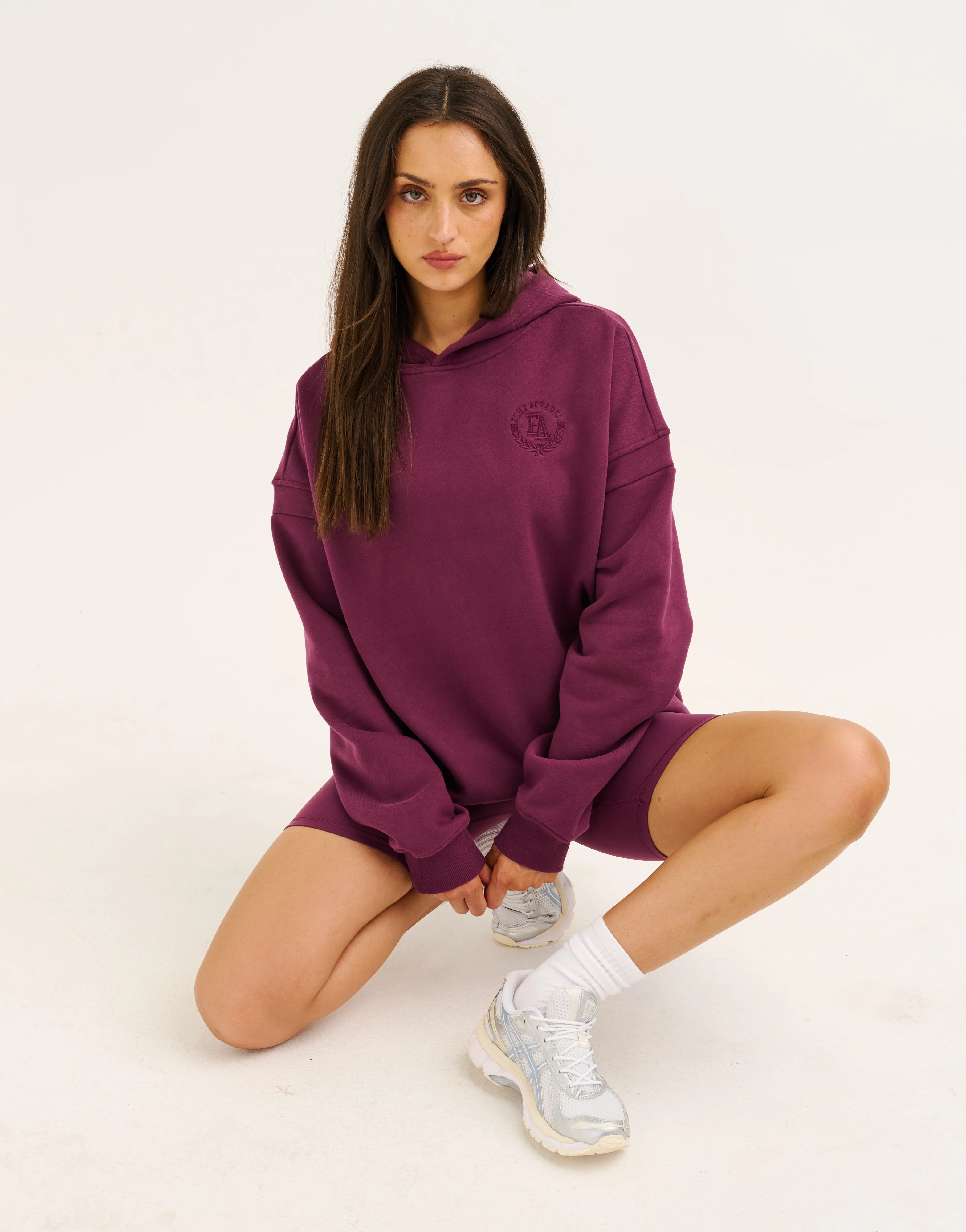 Top Marks Hoodie - Blackberry - Image 11